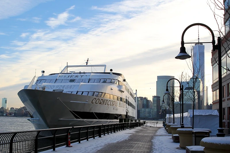 NFL: JAN 29 Super Bowl XLVIII - Denver Broncos Press Conference
29 JAN 2014: Super Bowl XLVIII Press Conference held on the ship Cornucopia Majesty docked next to the AFC Hotel. (Photo by Rich Graessle/Icon SMI/Corbis/Icon Sportswire via Getty Images)