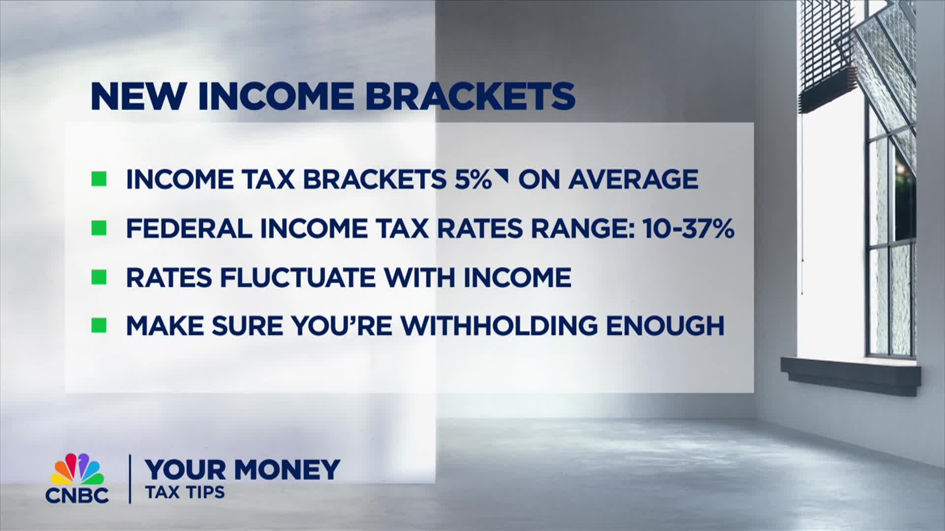 2024 Tax Tips: New income brackets