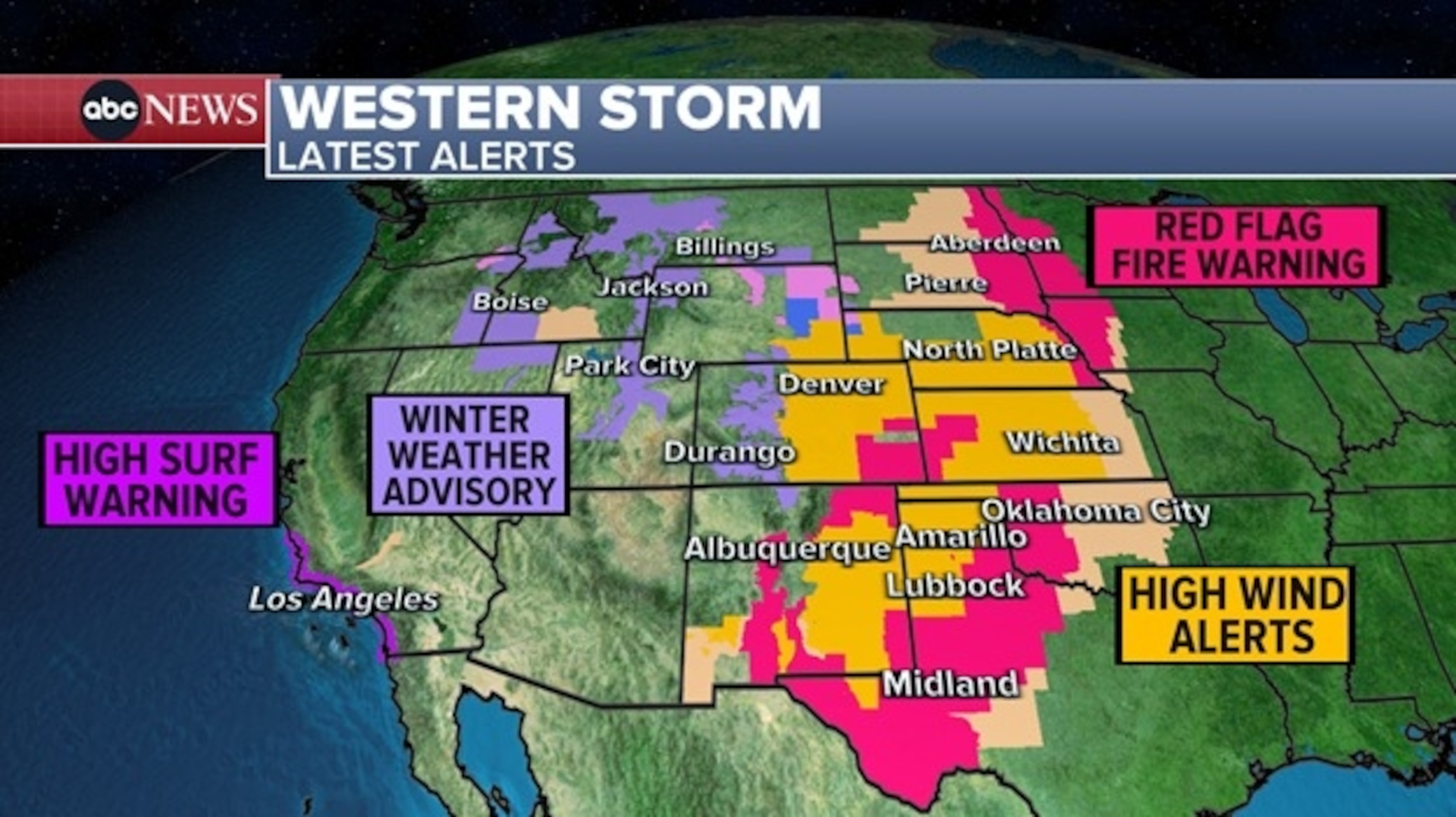 PHOTO: Western storm graphic