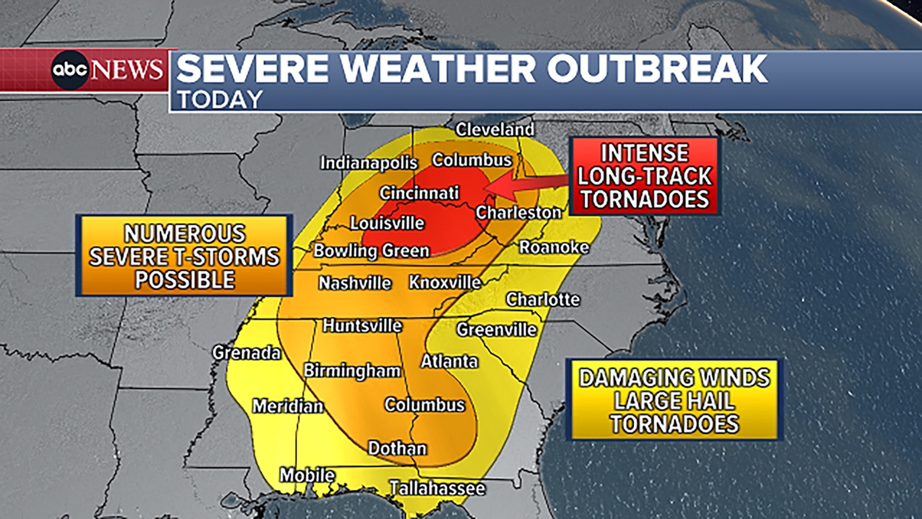 PHOTO: Severe weather outbreak.