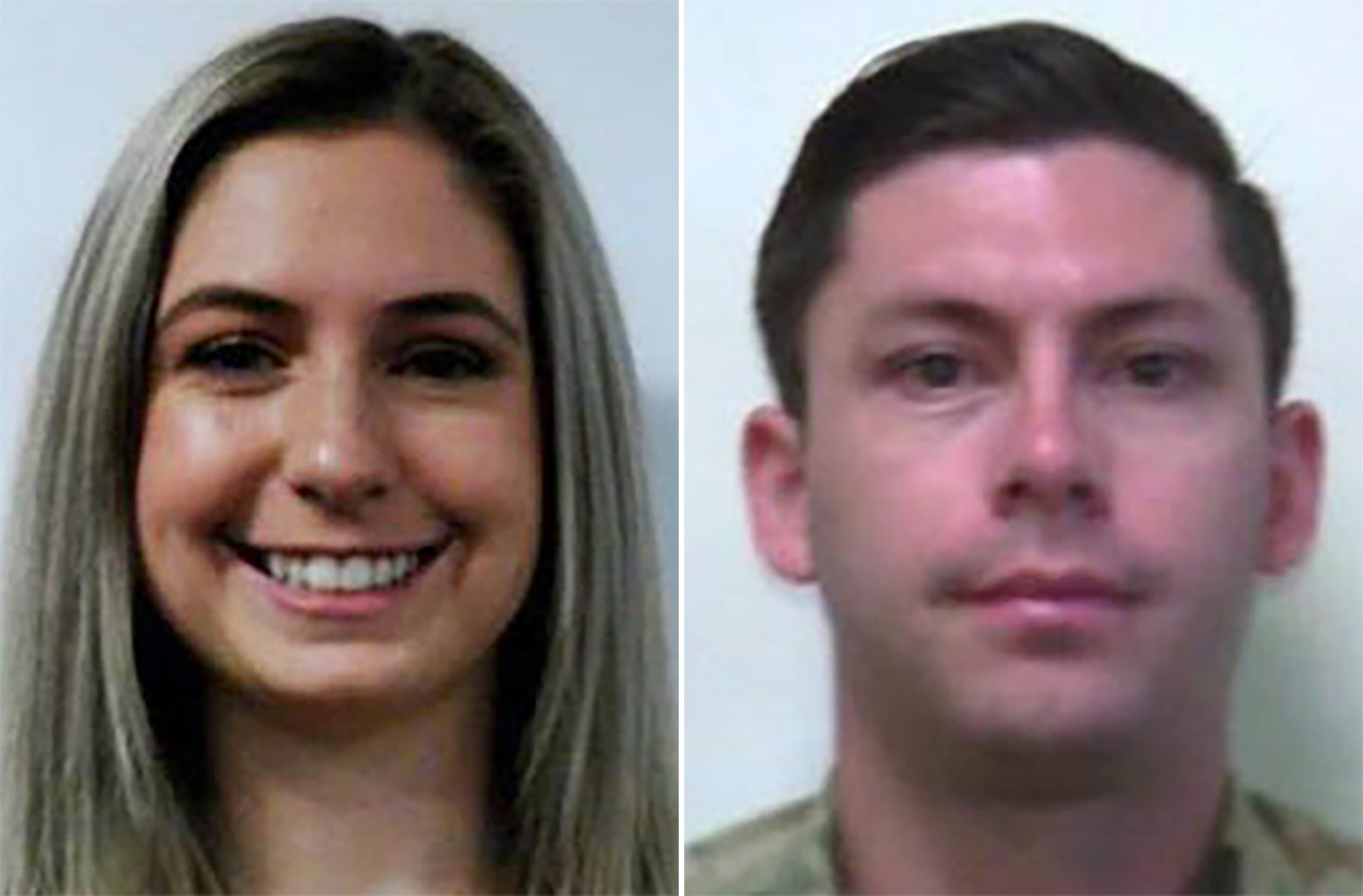 PHOTO: New York Army National Guard Chief Warrant Officer 2 Casey Frankoski, left, and Chief Warrant Officer 2 John Grassia, were killed when a UH-72 Lakota helicopter they were flying crashed near, Rio Grande City, Texas, Mar. 8, 2024.