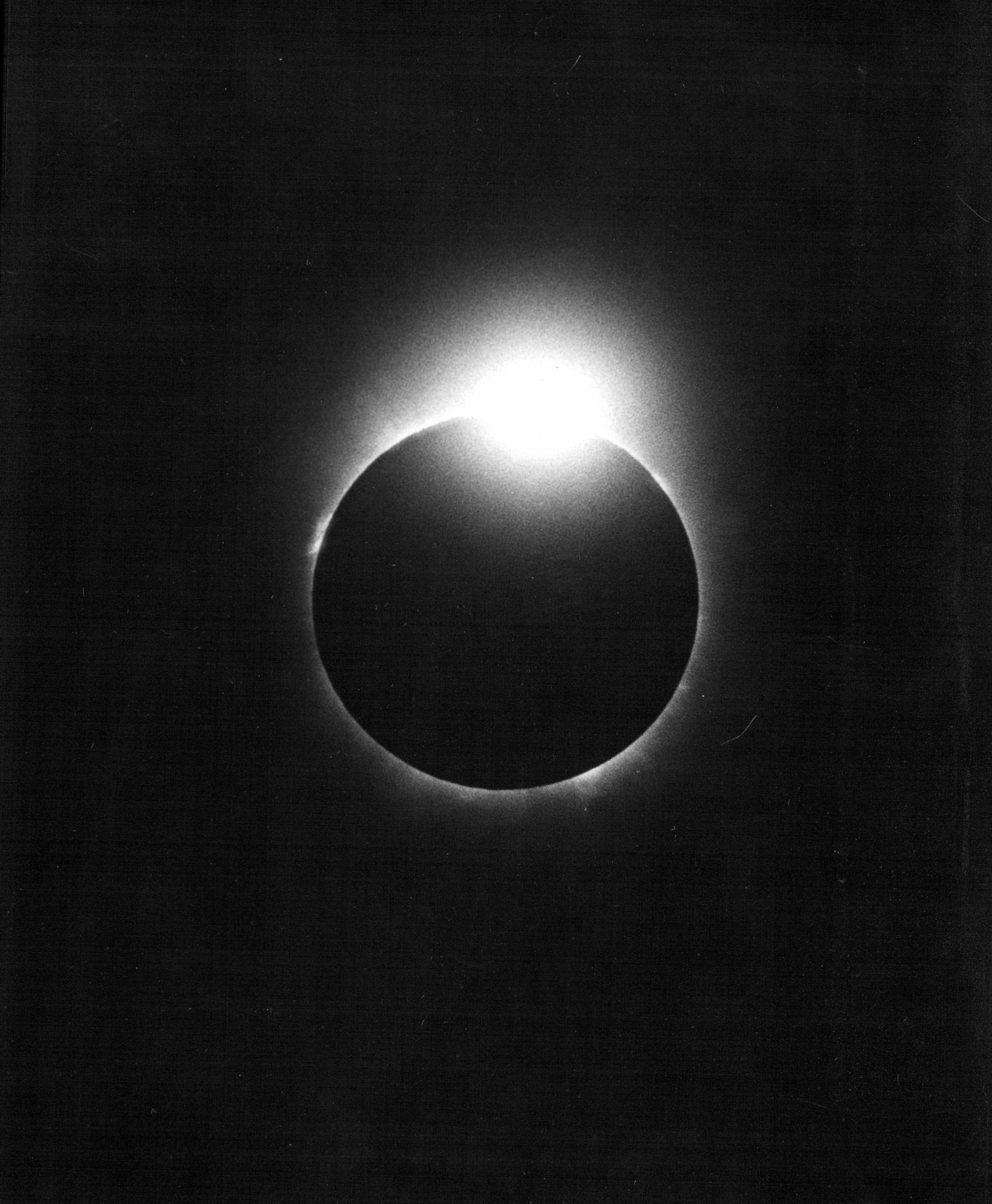 PHOTO: View of total eclipse, Denver, CO, Feb. 26, 1979.