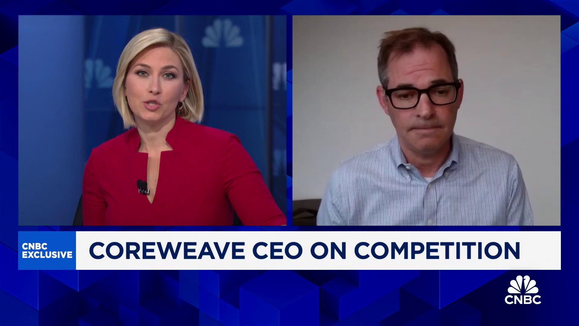 CoreWeave CEO Michael Intrator discusses the competitive AI landscape