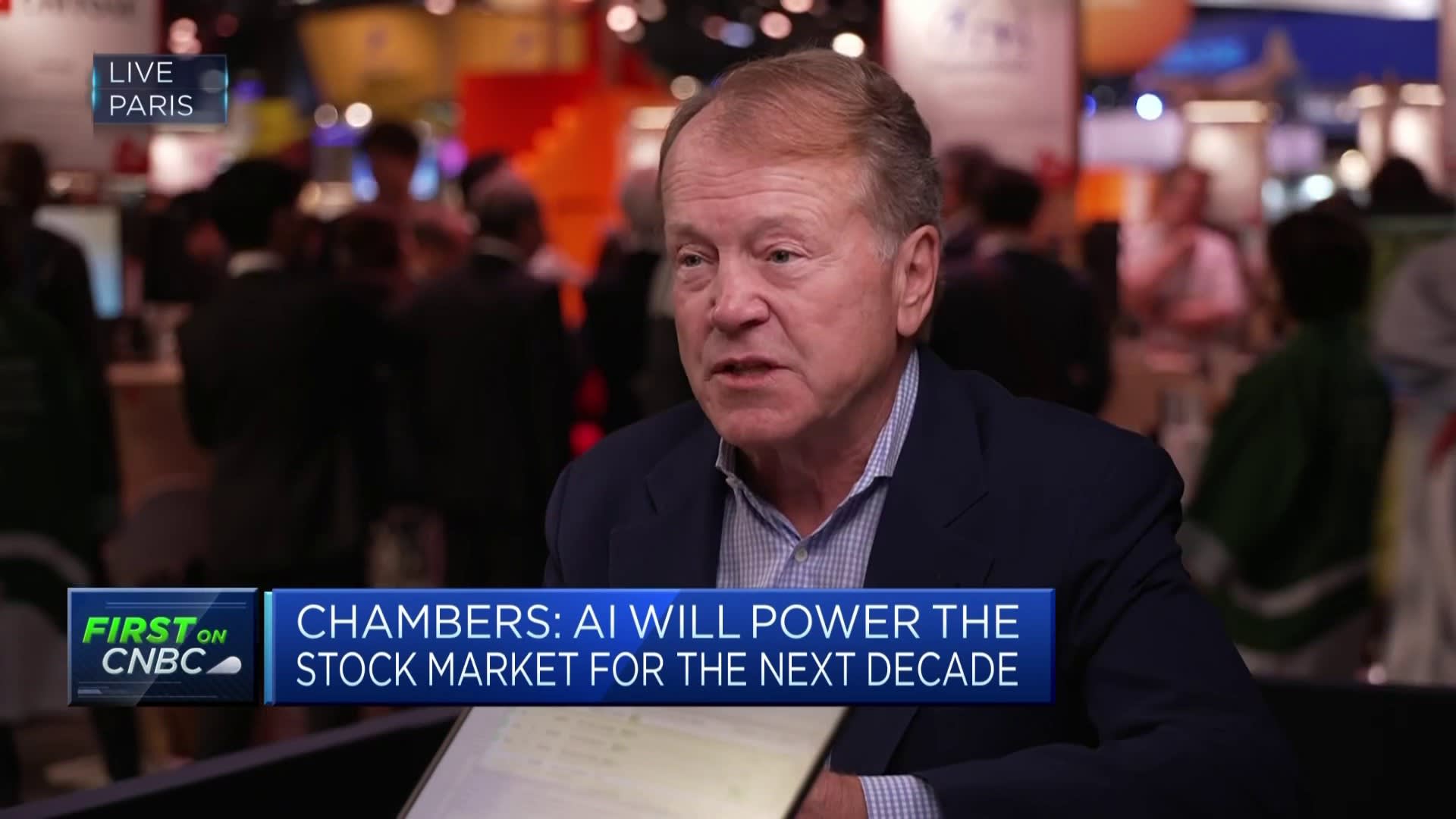 AI will power the stock market for the next decade, former Cisco CEO John Chambers says