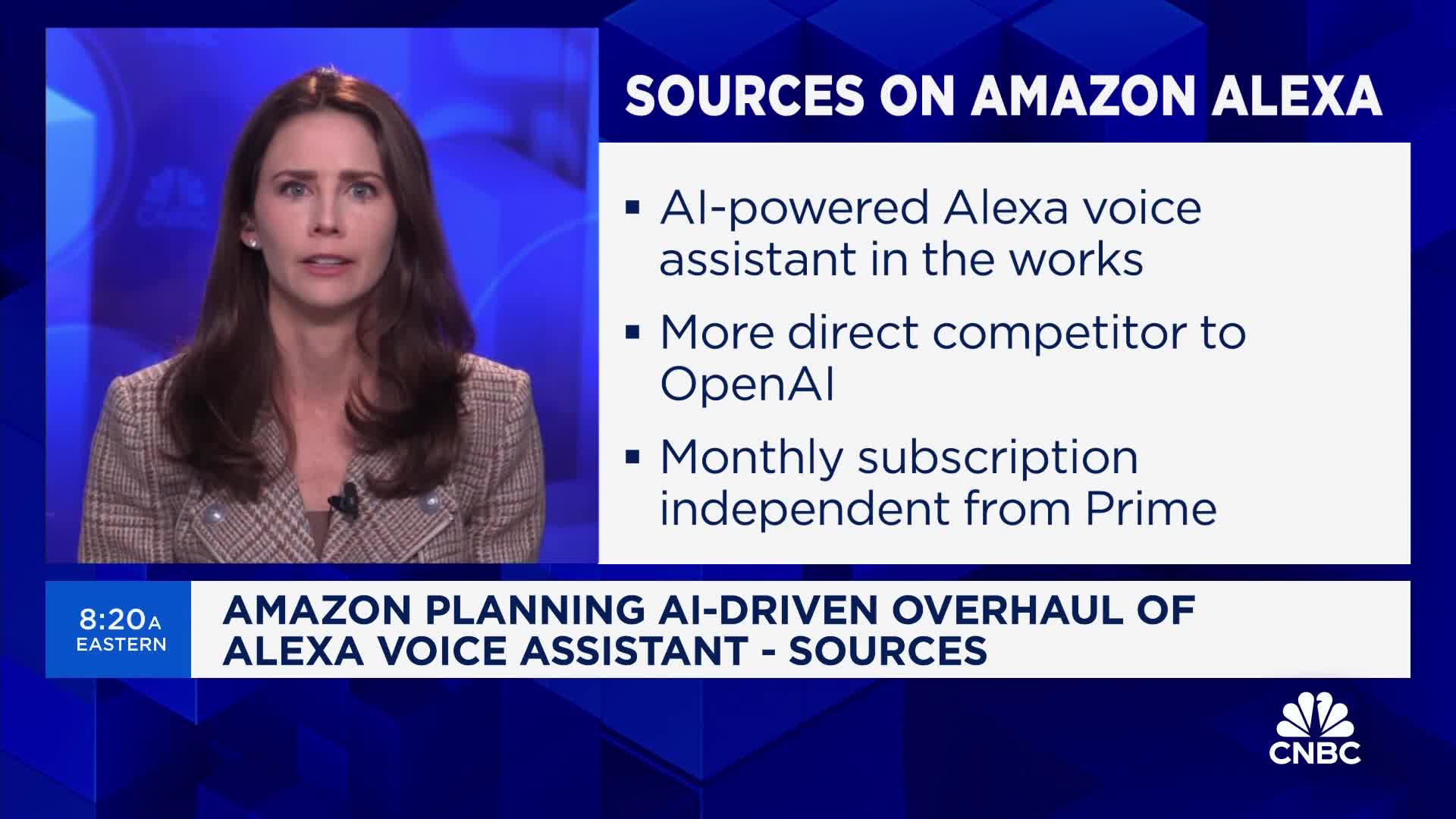 Amazon plans to give Alexa an AI overhaul