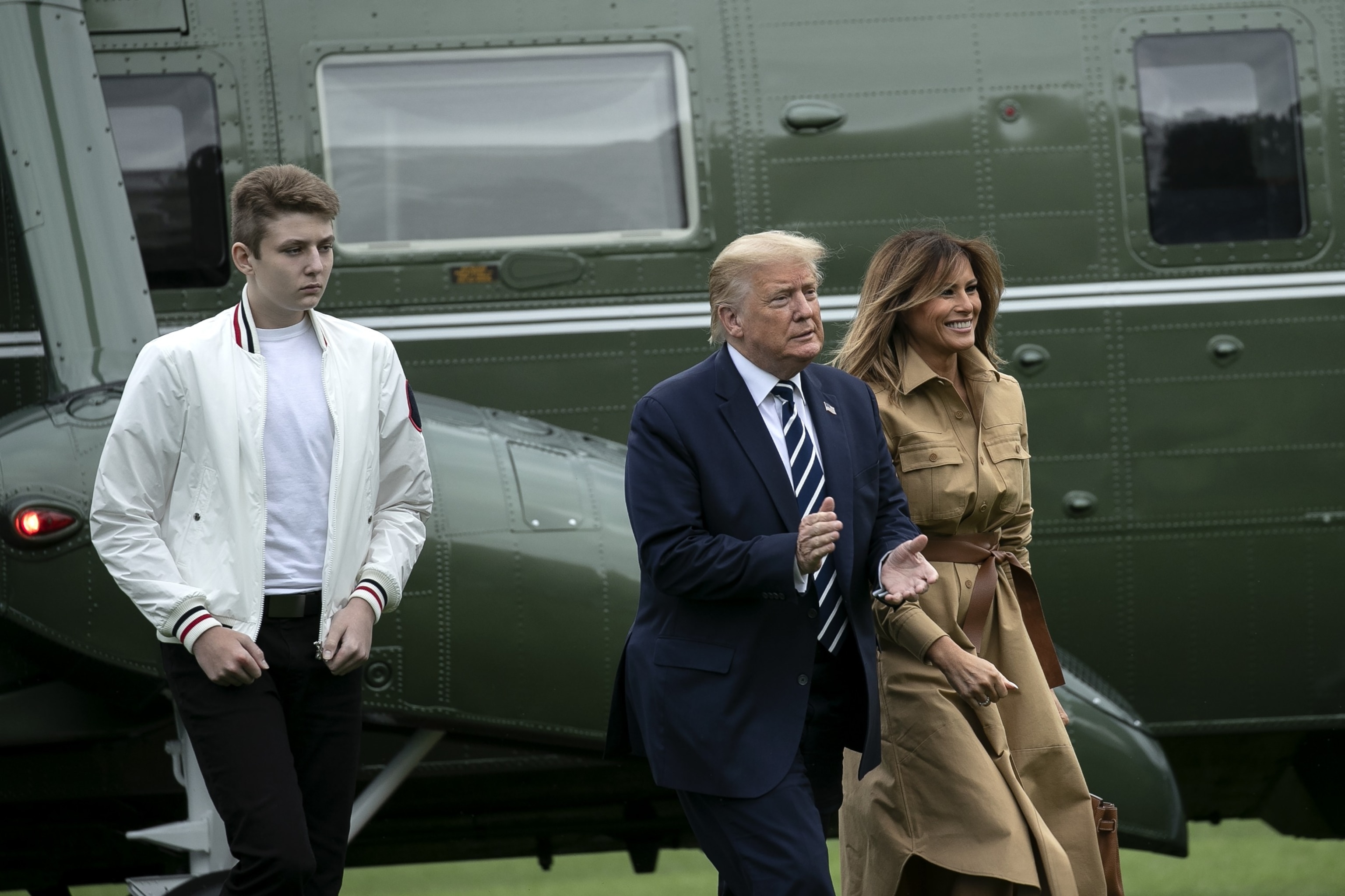 PHOTO: President Trump Returns To White House After New Jersey Travel