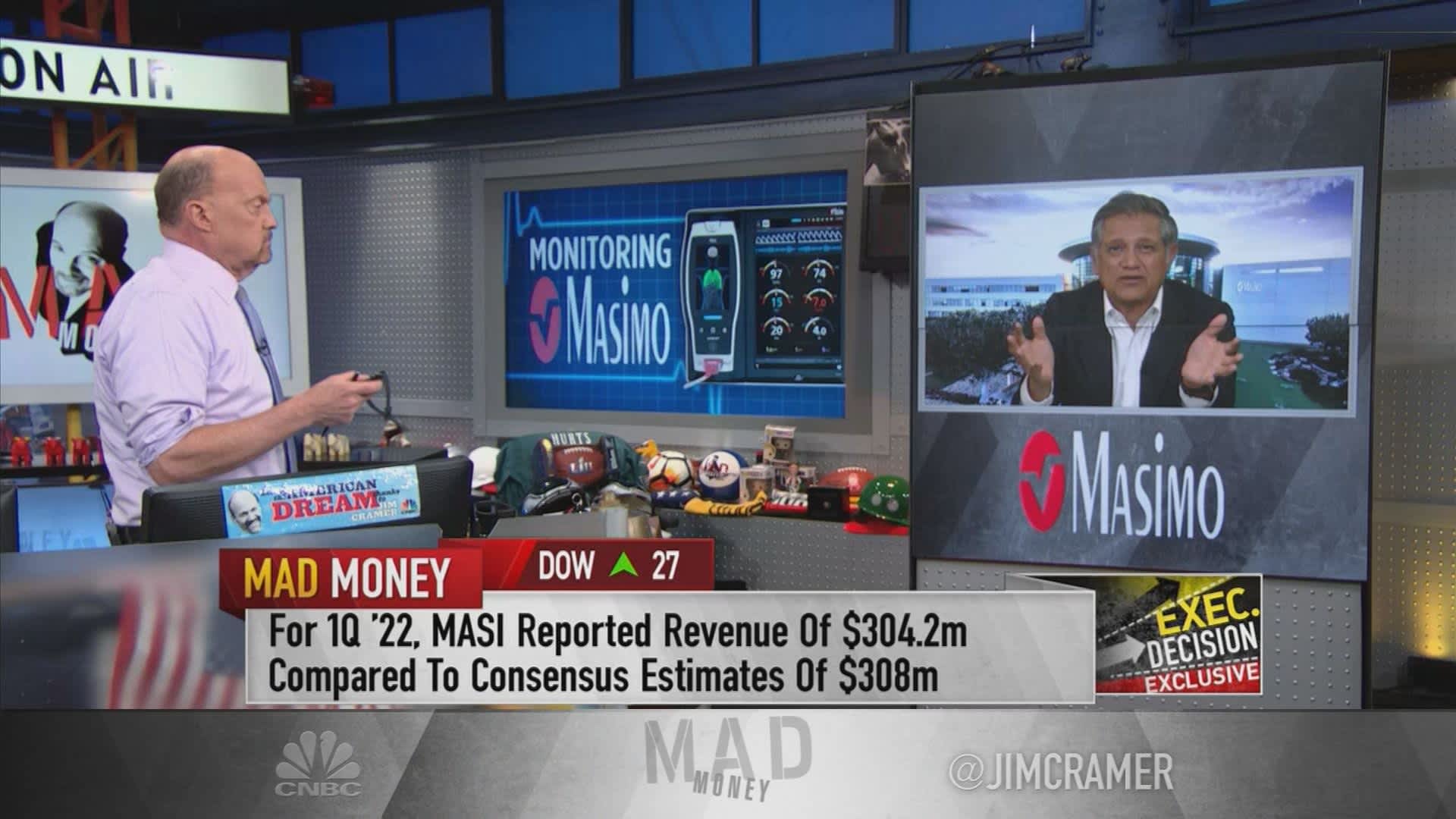 Masimo CEO talks acquisition of Sound United