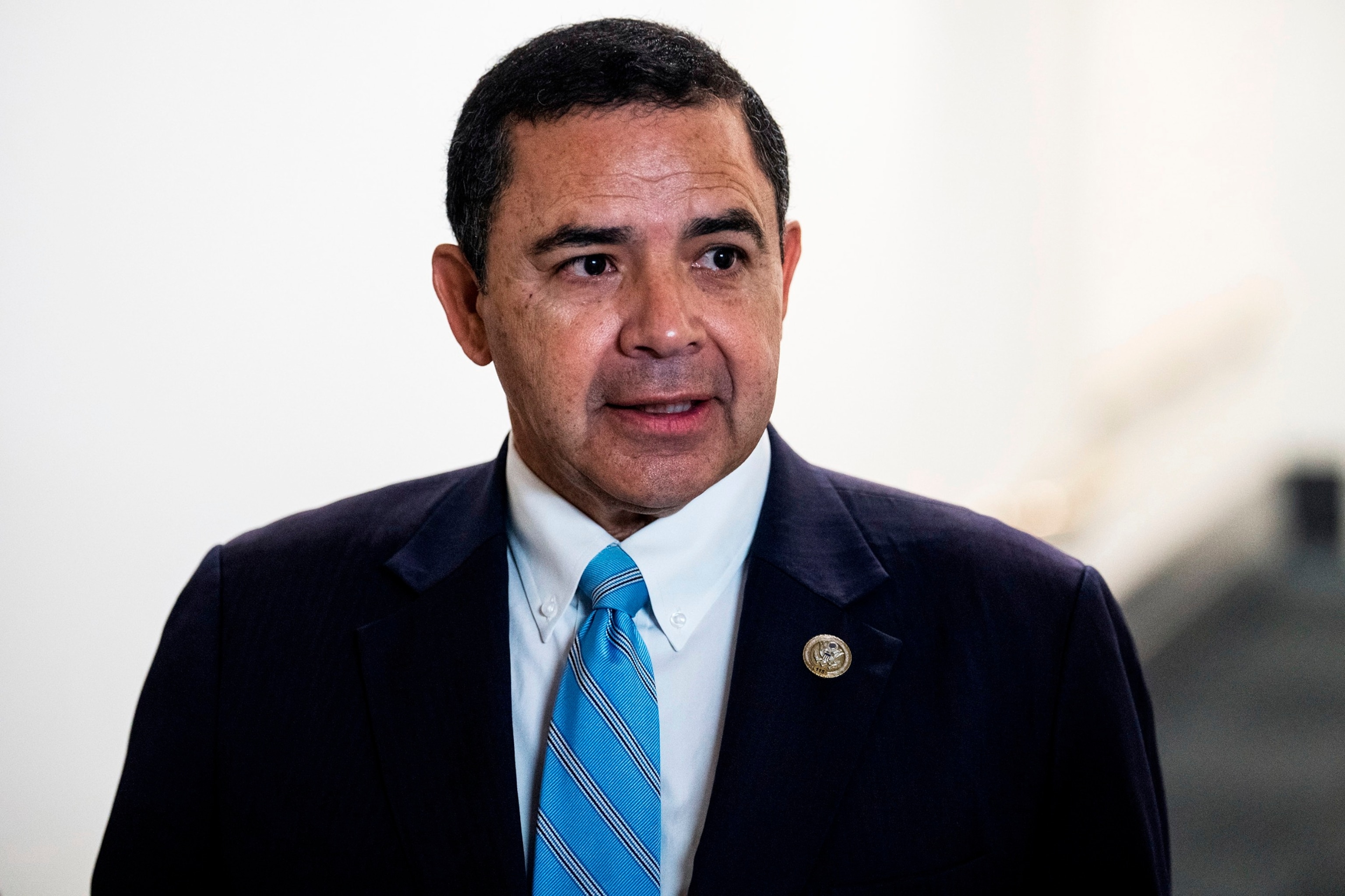 PHOTO: In this Nov. 17, 2022, file photo, Rep. Henry Cuellar is seen outside a meeting of the House Democratic Caucus in the U.S. Capitol, in Washington, D.C.
