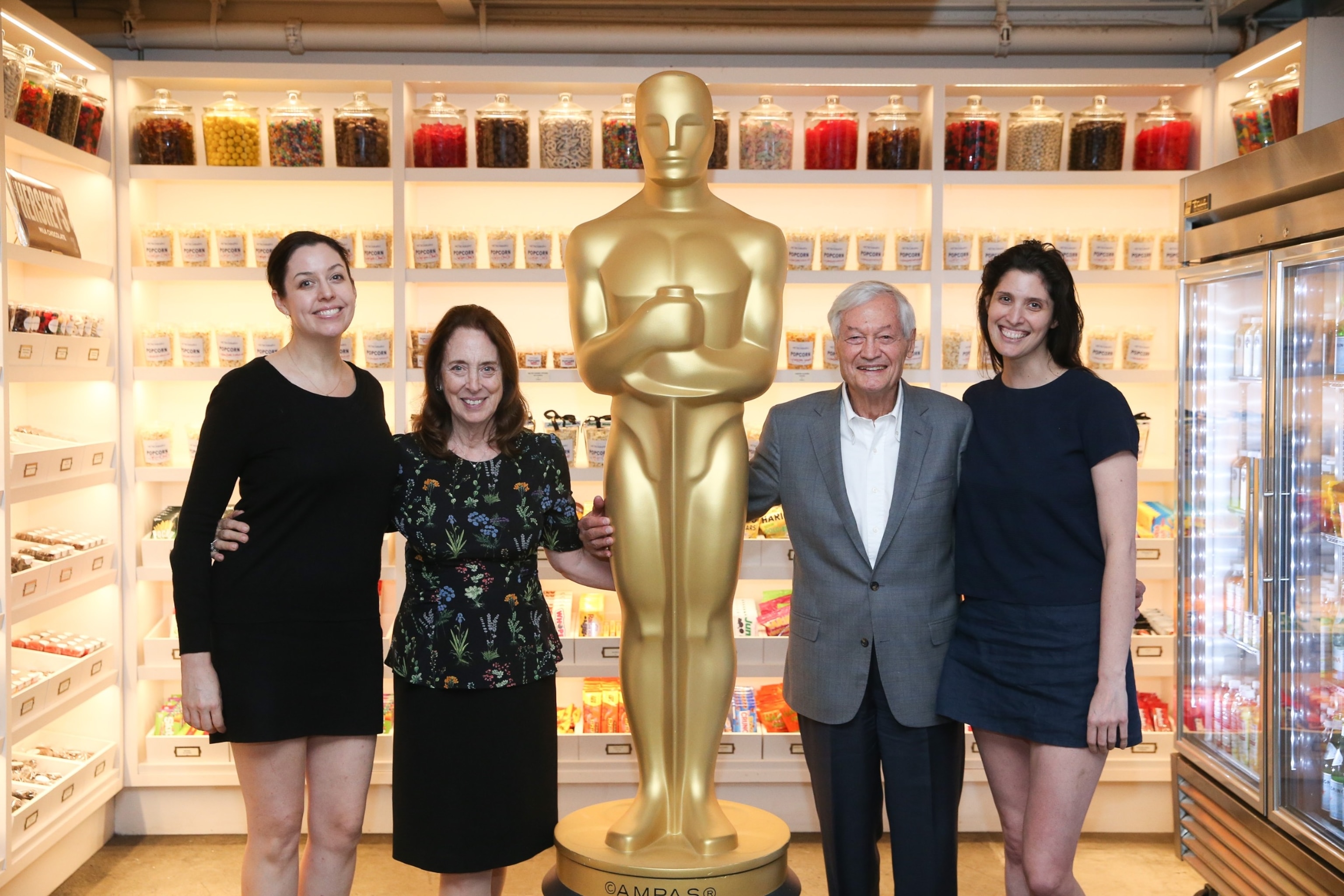 PHOTO: Roger Corman, wife Julie Corman and daughters attend 'An Evening With Roger Corman' hosted by The Academy Of Motion Picture Arts & Sciences & Metrograph, at Metrograph on May 3, 2018, in New York City.