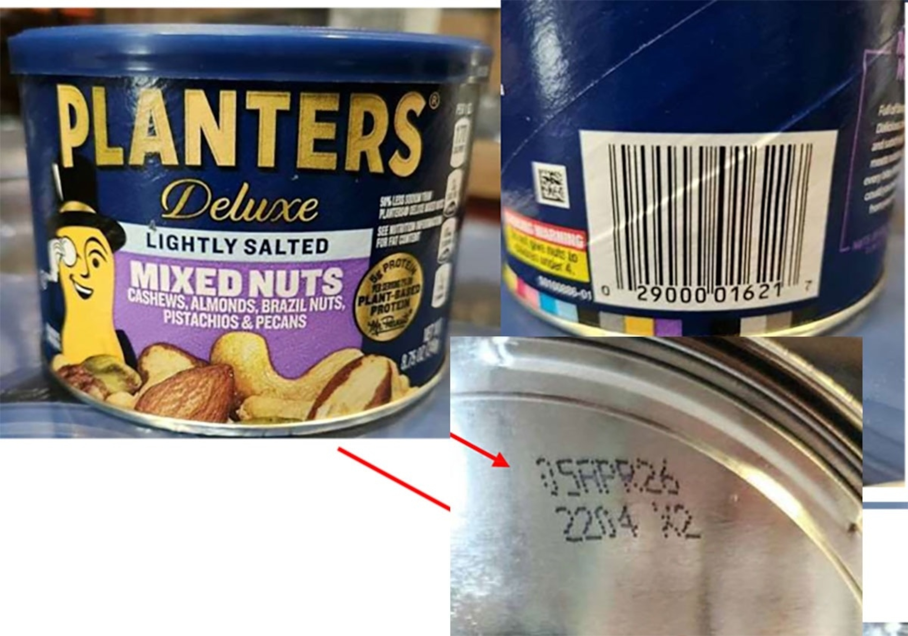 PHOTO: Hormel Foods initiated a voluntary recall on two Planters brand products for honey roasted peanuts and mixed nuts sold in 5 states. 