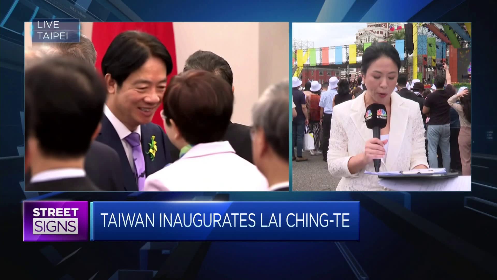 Taiwan's new President Lai Ching-te has been sworn in