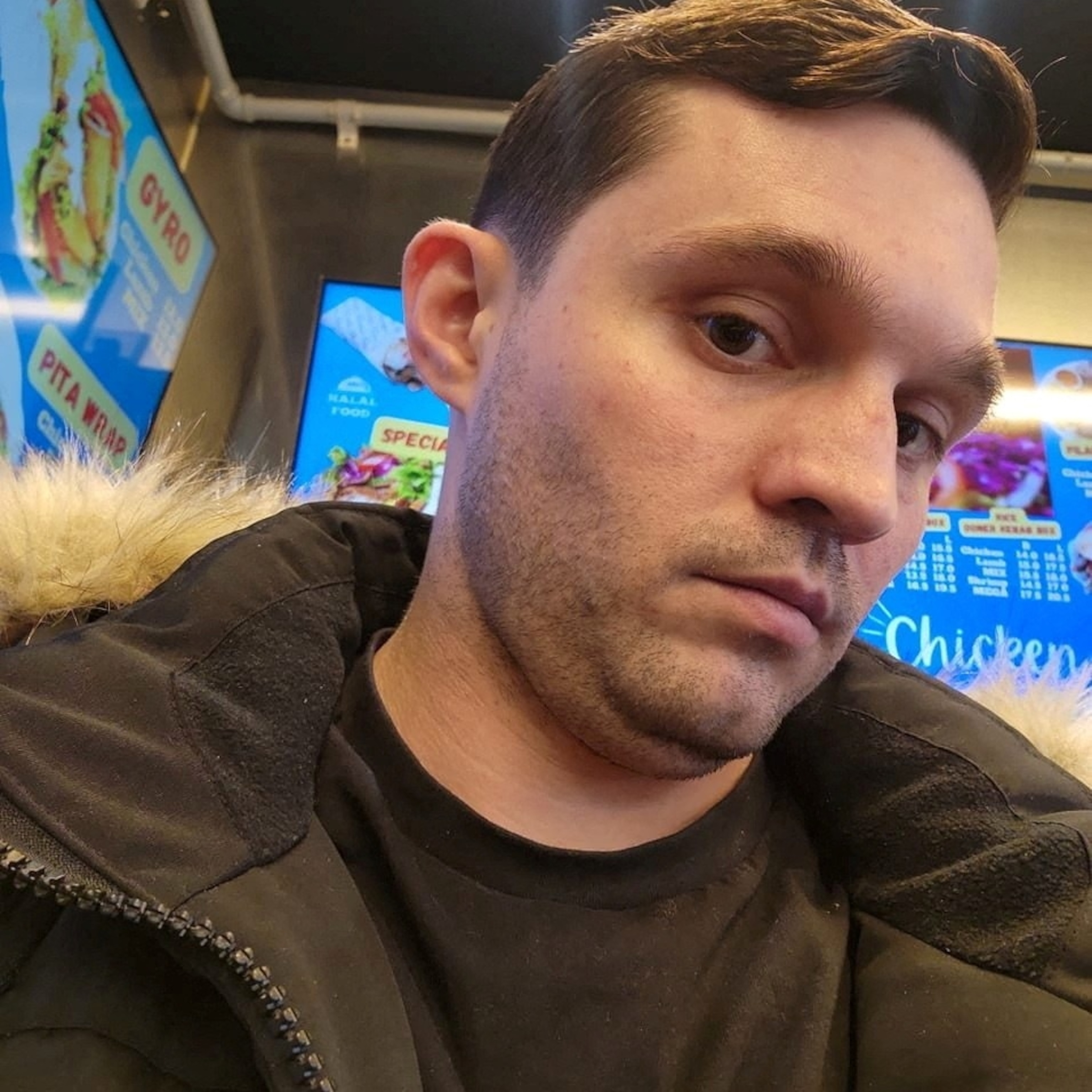 PHOTO: Gordon Black, a U.S. serviceman detained in Russia, poses for a selfie in this picture obtained from social media, in an unspecified location, released on Feb. 2023.