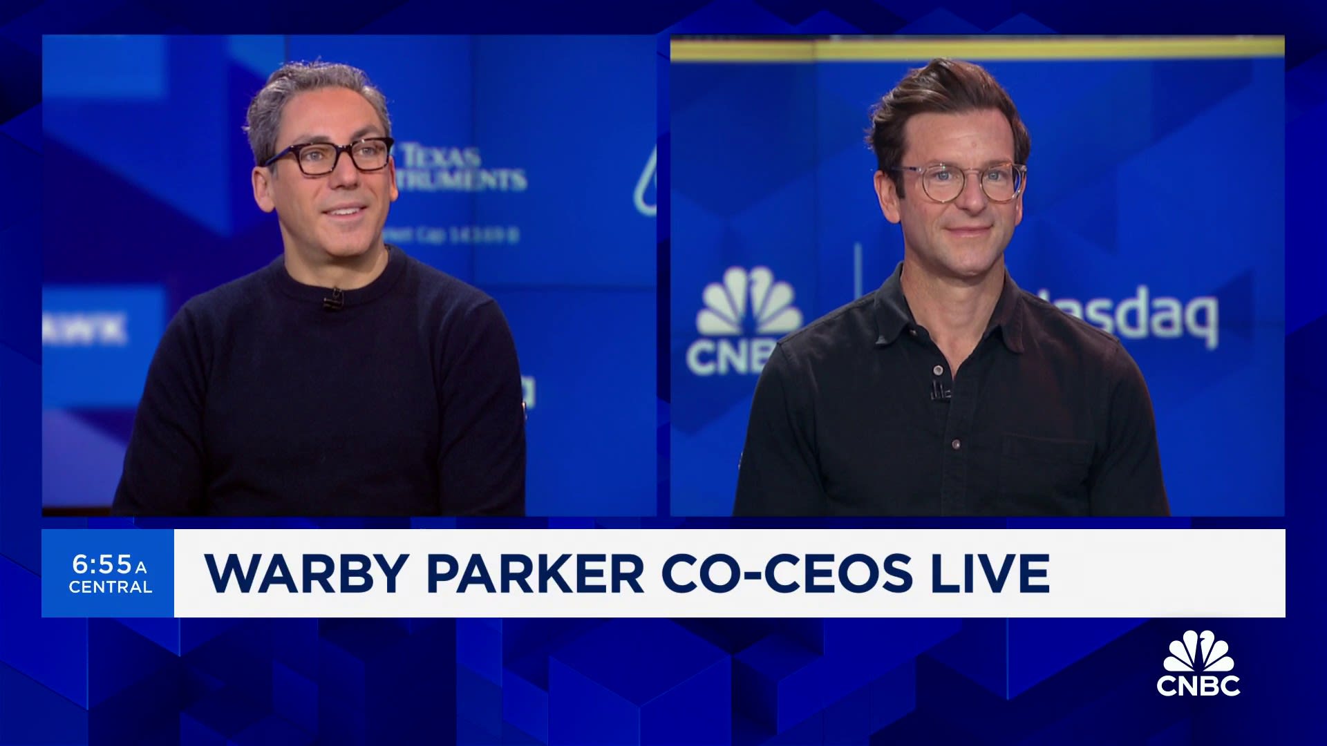 Warby Parker co-CEOs on expansion strategy: Vast majority of Americans want to go into a store