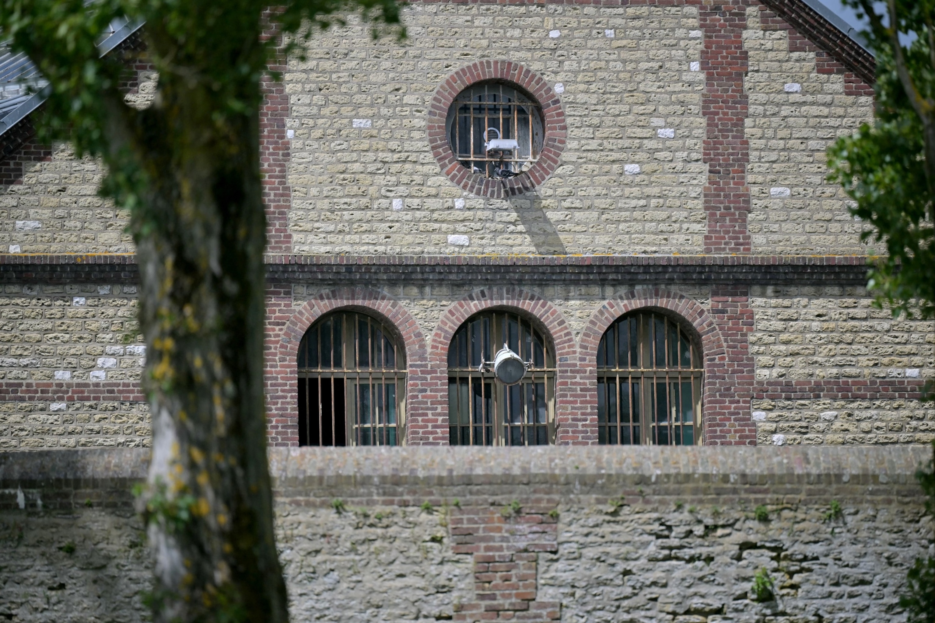 PHOTO: This photograph taken on May 15, 2024 shows an outside view of the Evreux prison.