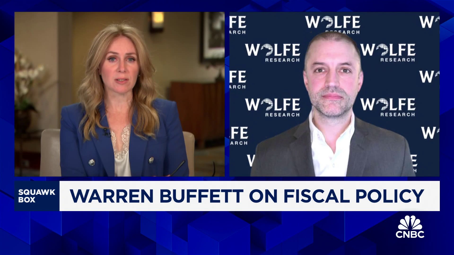 Taxes will have to go up eventually to tackle the deficit, says Wolfe Research's Tobin Marcus
