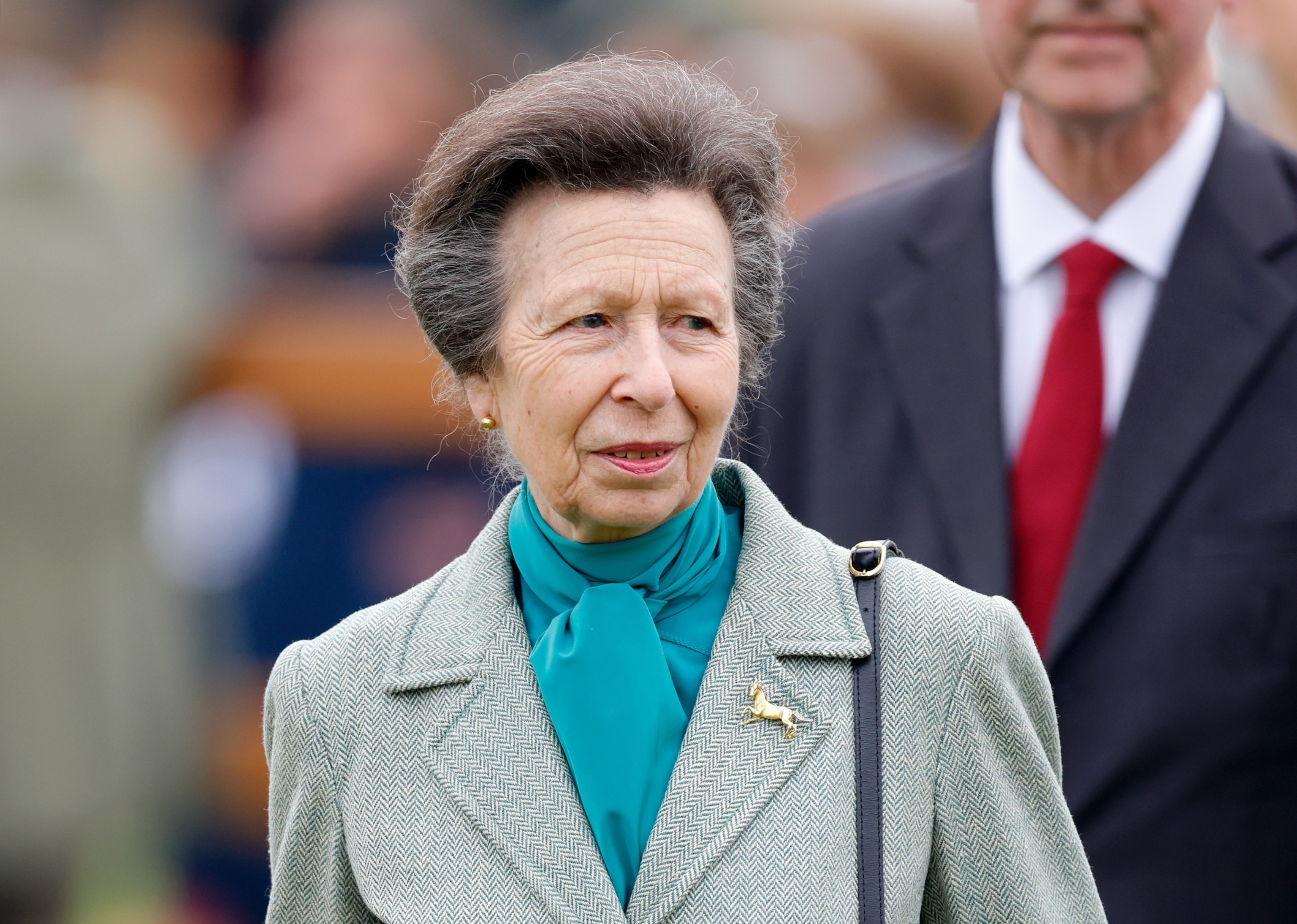 PHOTO: Princess Anne, Princess Royal attends day 2 of the 2024 Royal Windsor Horse Show in Home Park, Windsor Castle on May 2, 2024 in Windsor, England.