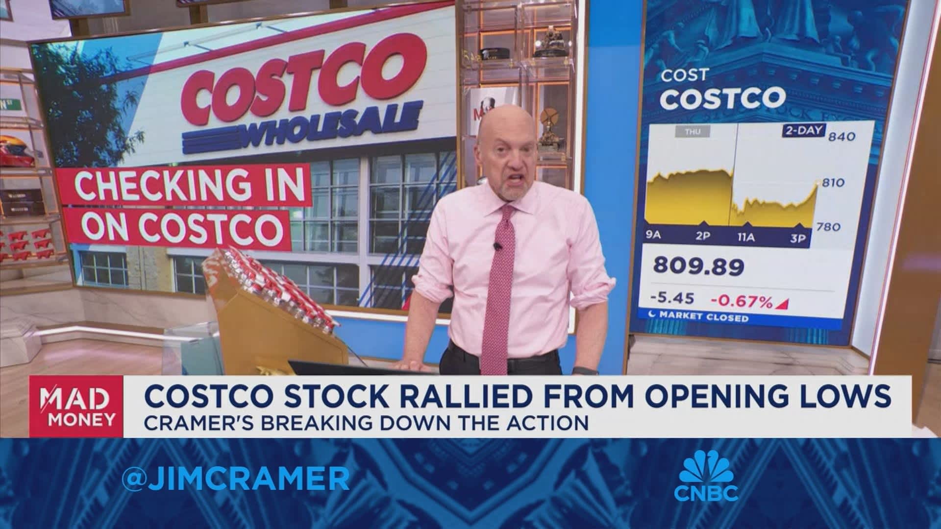 Jim Cramer takes a closer look at Costco after earnings
