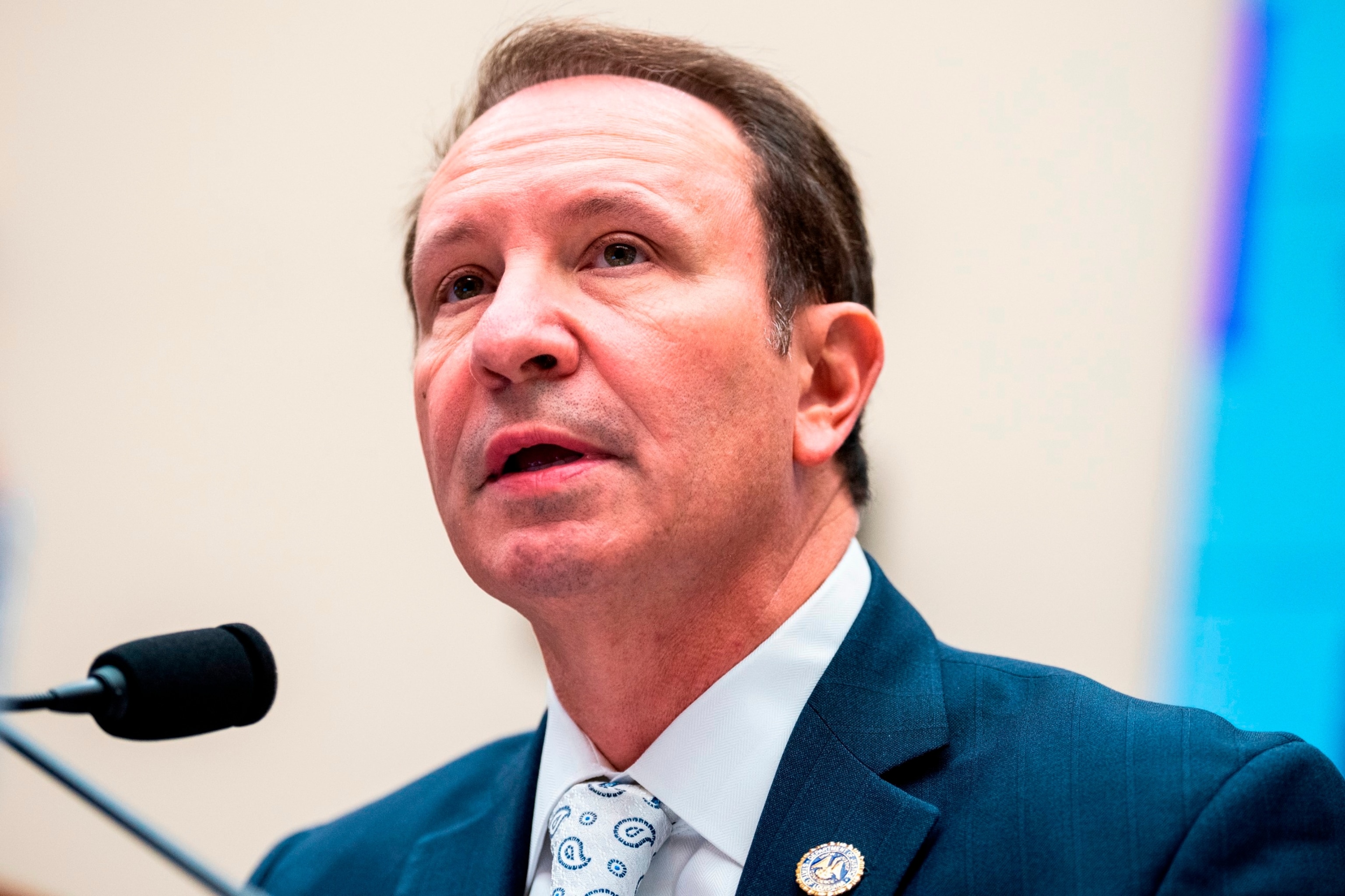 PHOTO: Louisiana has become the first state to require that the Ten Commandments be displayed in every public-school classroom under a bill signed into law by Republican Gov. Jeff Landry, June 19, 2024.