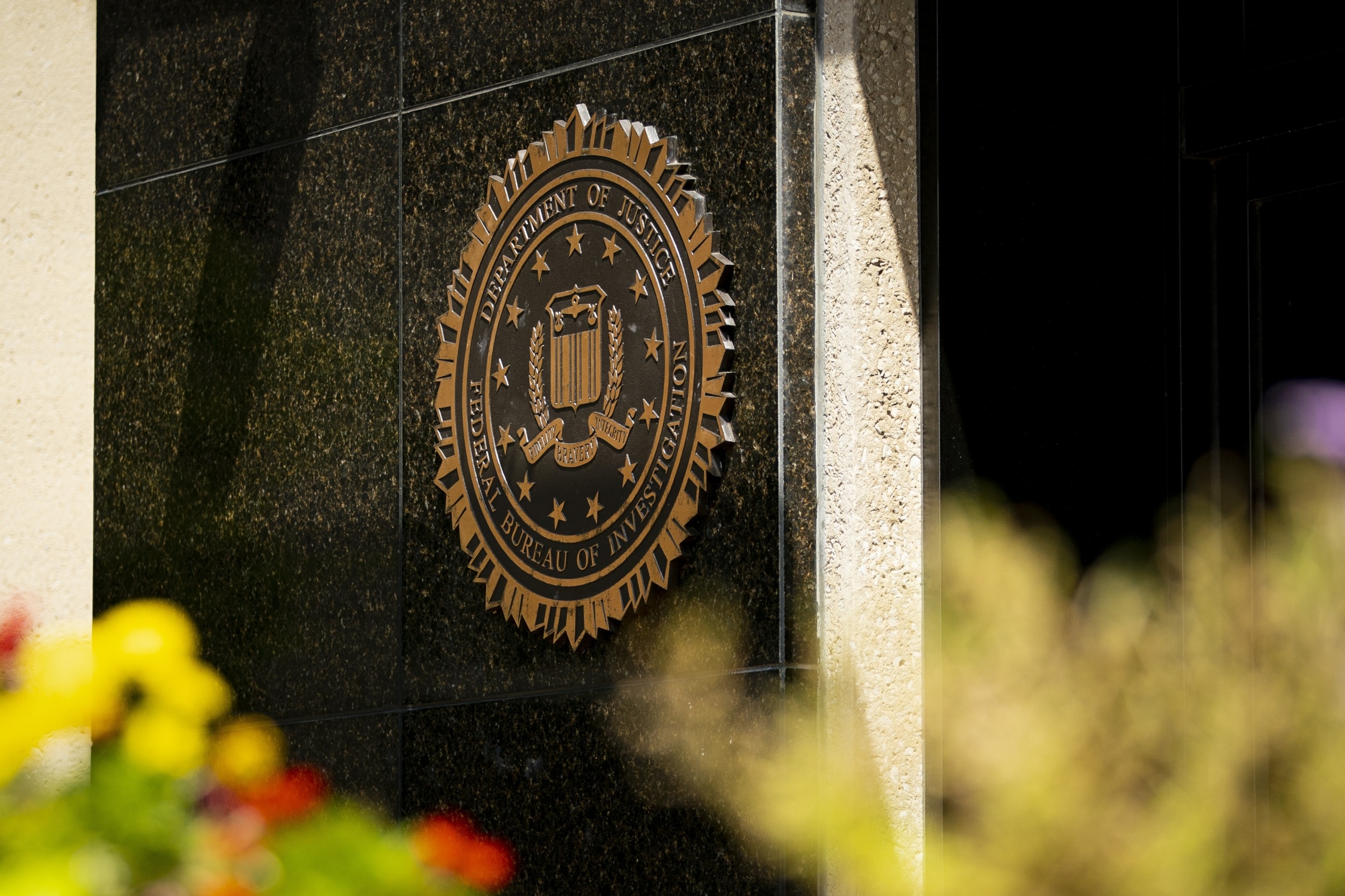 PHOTO: The Federal Bureau of Investigation (FBI) seal at its headquarters in Washington, D.C., Aug. 22, 2022.