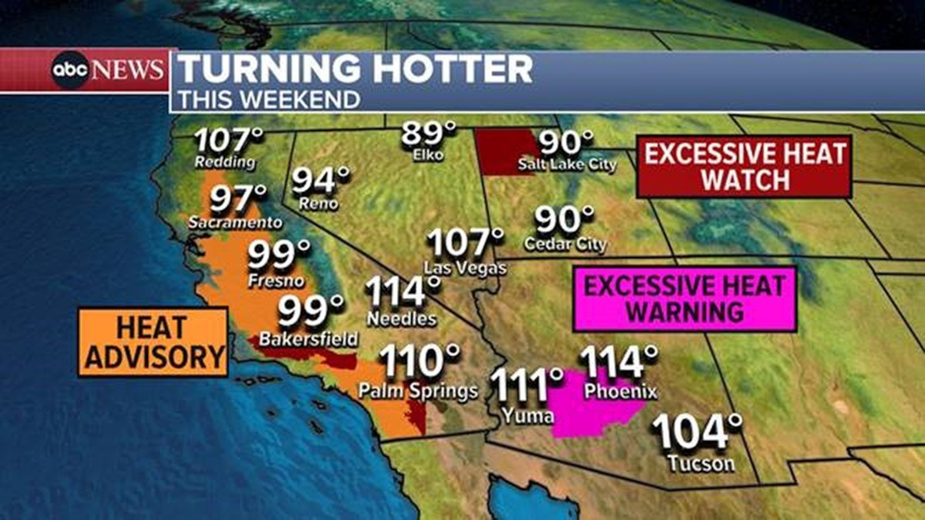 PHOTO: Turning hotter this weekend.