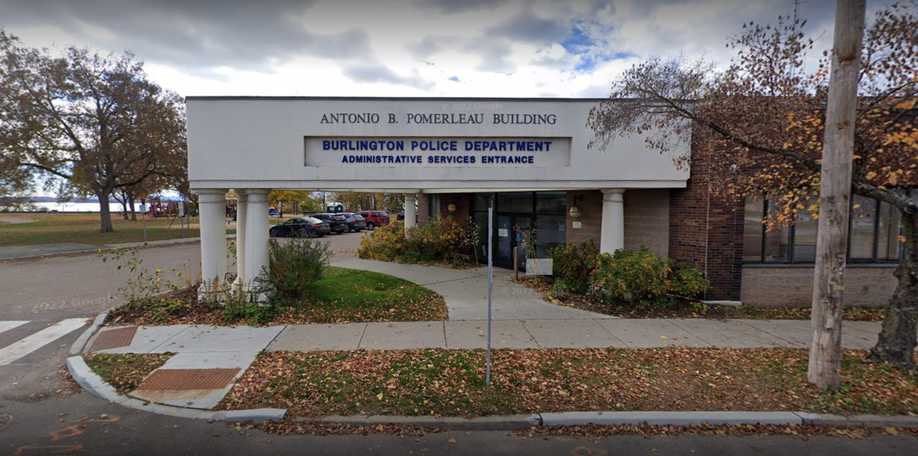 PHOTO: Burlington Police Department building on 1 North Ave, Burlington, Vt. is seen in this Google Maps Street View image.