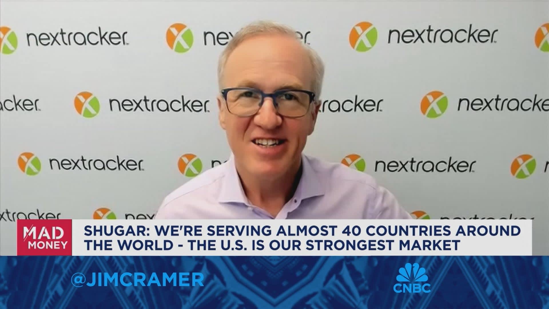 The U.S. is our strongest market, says Nextracker CEO Dan Shugar