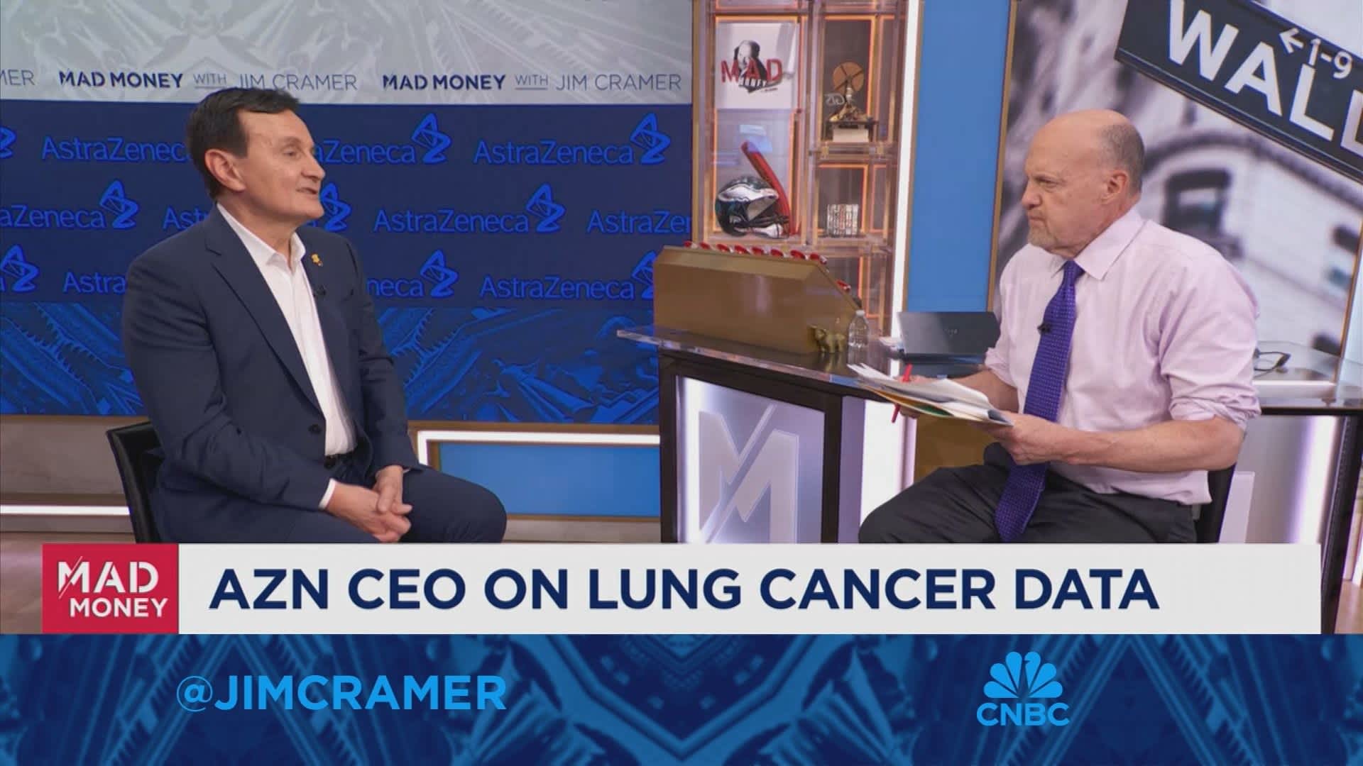 AstraZeneca CEO Pascal Soriot goes one-on-one with Jim Cramer