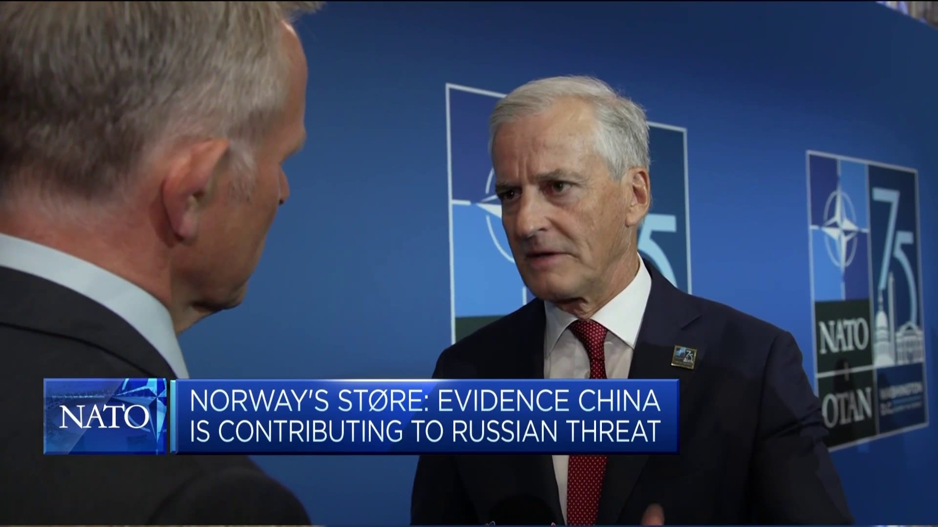 'We should not be naïve' when dealing with China, says Norwegian PM Jonas Gahr Støre