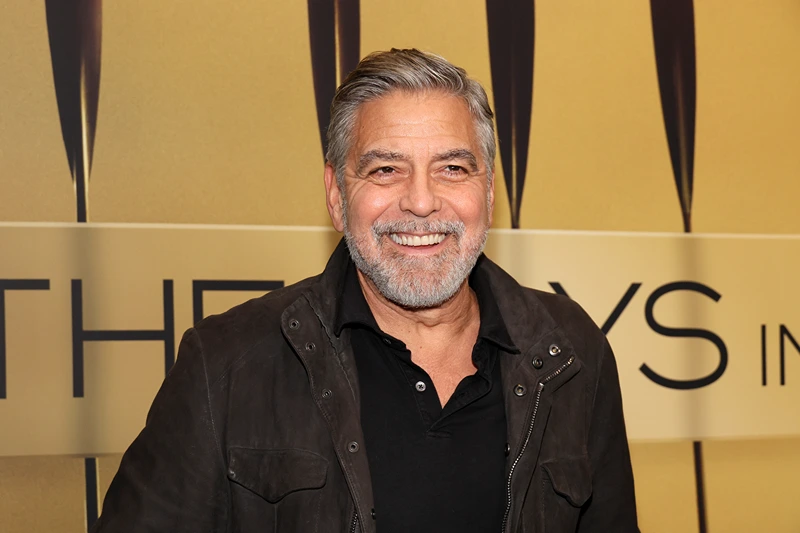 "The Boys In The Boat" New York Screening NEW YORK, NEW YORK - DECEMBER 13: George Clooney attends "The Boys In The Boat" New York Screening at Museum of Modern Art on December 13, 2023 in New York City. (Photo by Dia Dipasupil/Getty Images)