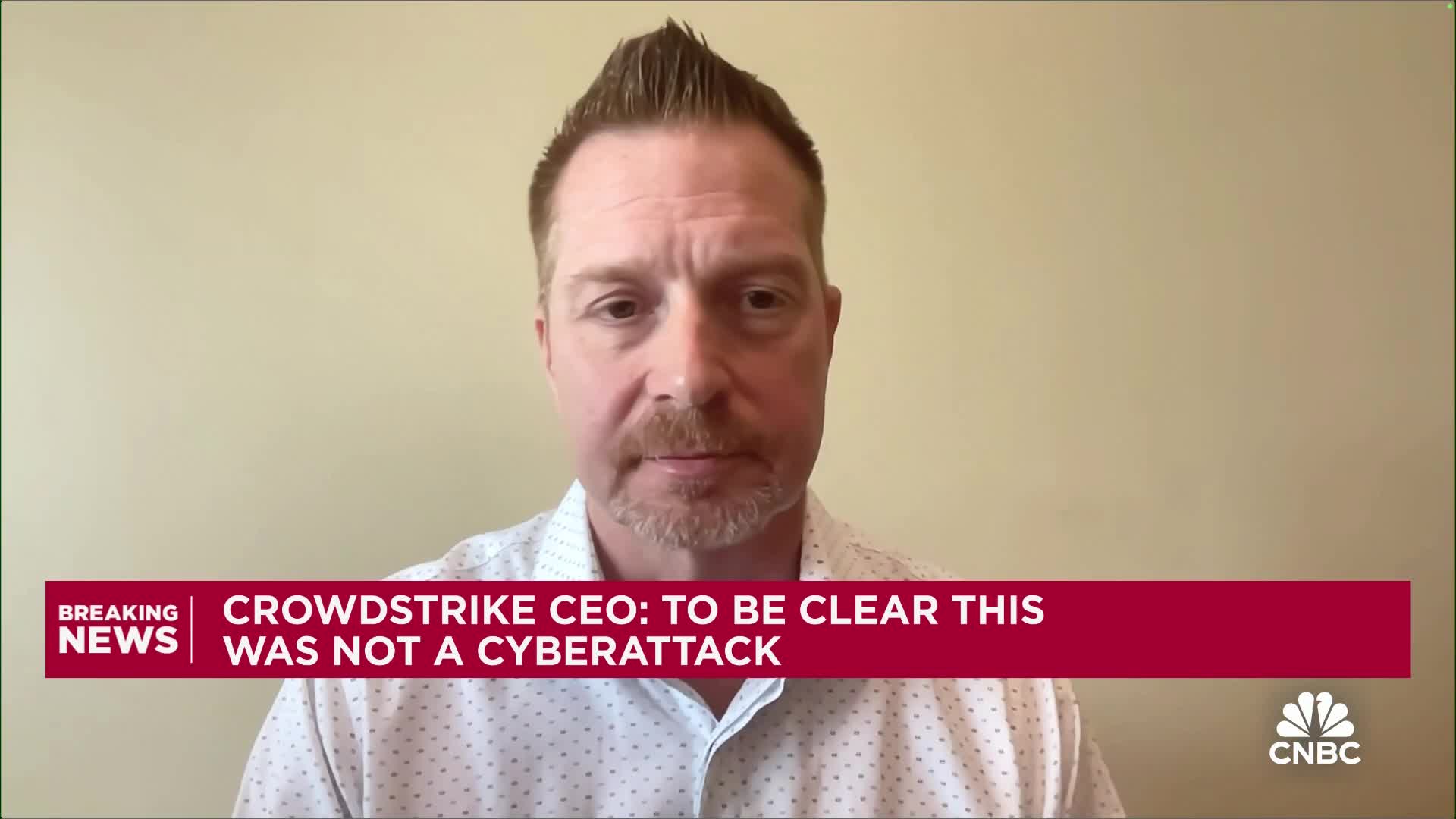 CrowdStrike CEO George Kurtz explains the cybersecurity firm's next steps after global outage