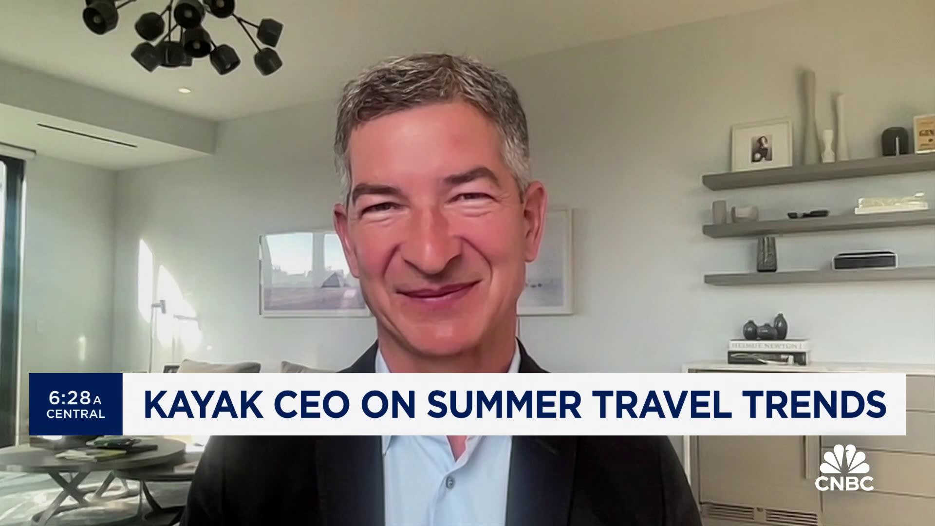 Kayak CEO Steve Hafner on summer travel trends