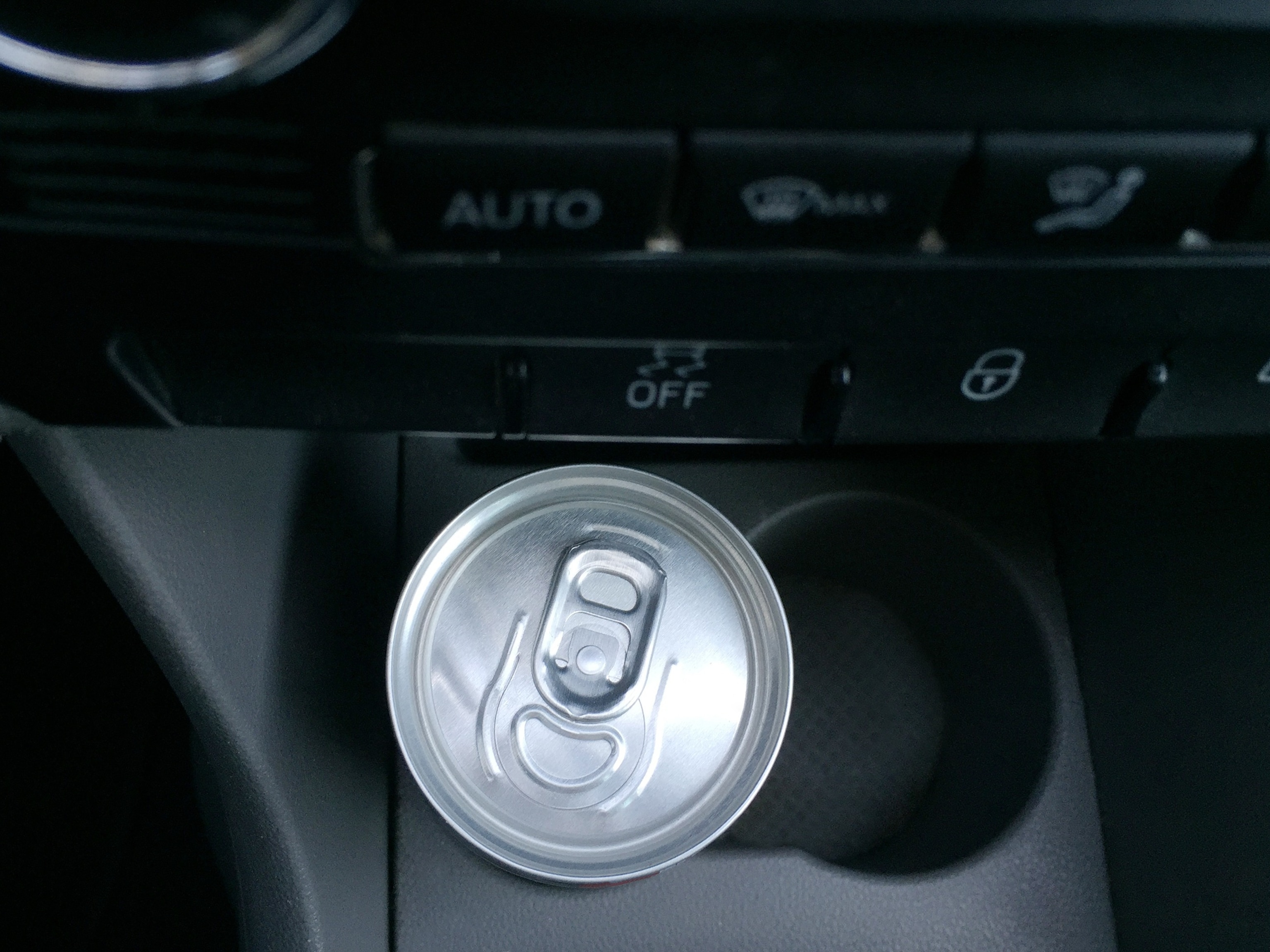 PHOTO: A can of soda in a car in an undated stock photo. 