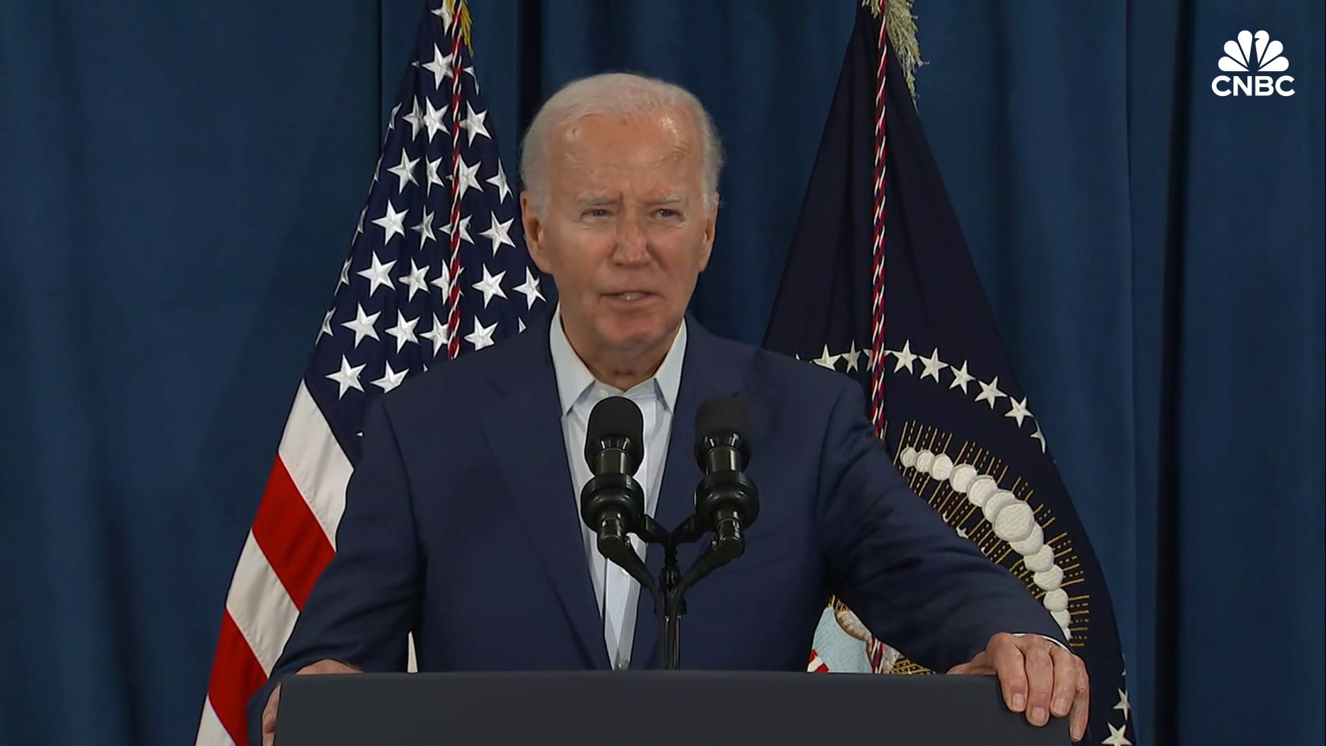President Biden condemns violence after Former President Trump injured in shooting at campaign rally