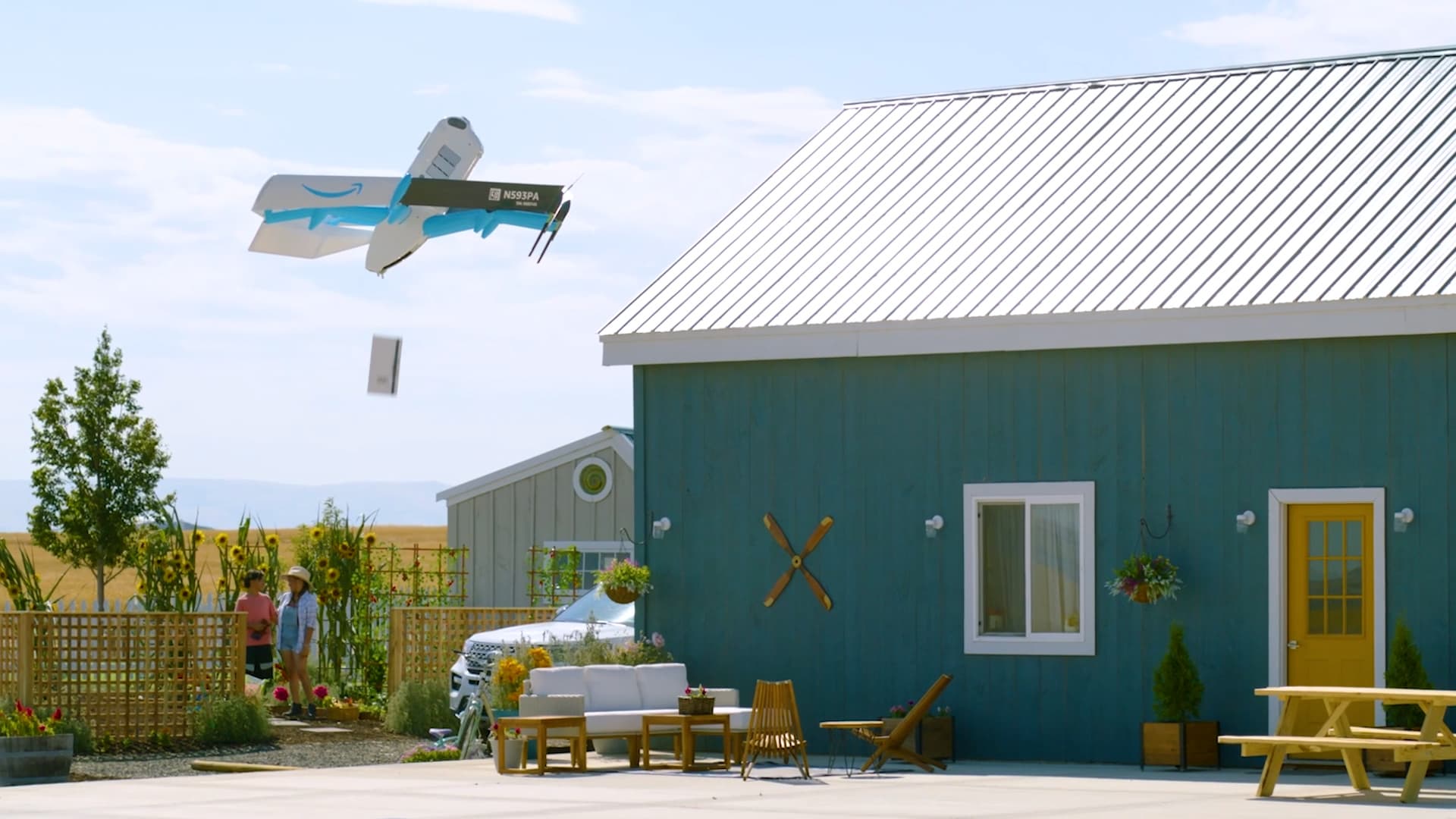 Amazon's new delivery drone will start flying packages this year