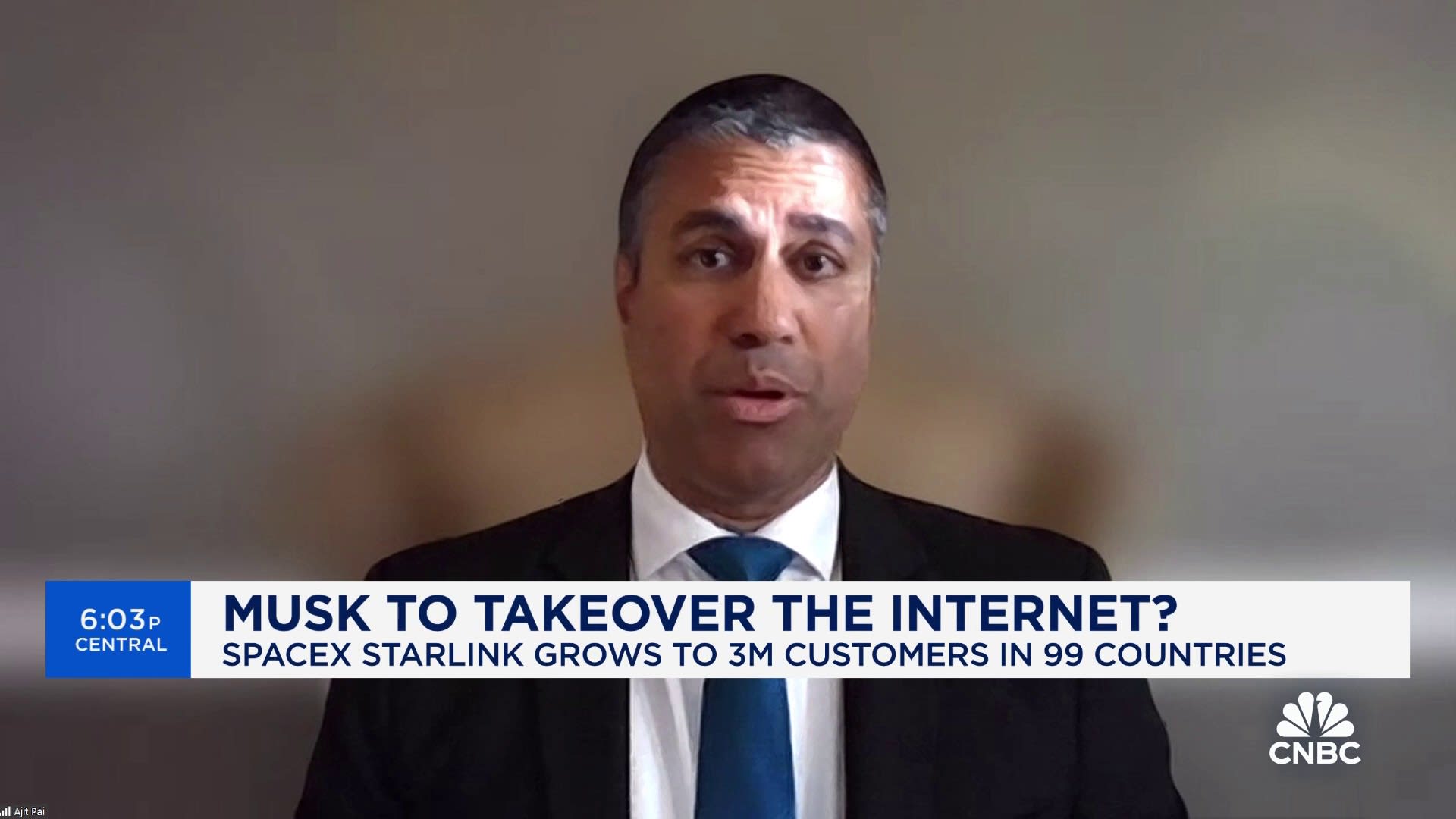 U.S. internet access economy 'more competitive than ever', says Fmr. FCC Chair Ajit Pai