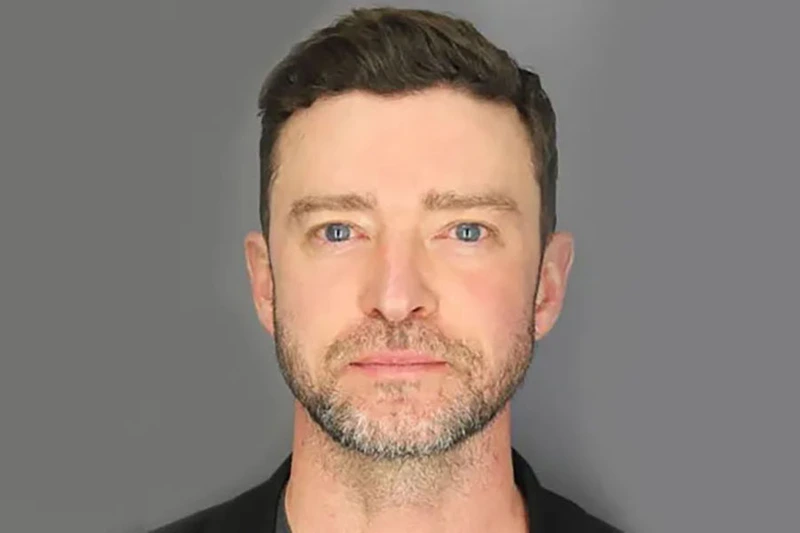 (EDITOR’S NOTE: This Handout image was provided by a third-party organization and may not adhere to Getty Images’ editorial policy.) In this handout image provided by the Sag Harbor Police Department, Musician Justin Timberlake is seen in a booking photo on June 18, 2024 in Sag Harbor, New York. Timberlake was charged with driving while intoxicated. (Photo by Sag Harbor Police Department via Getty Images)