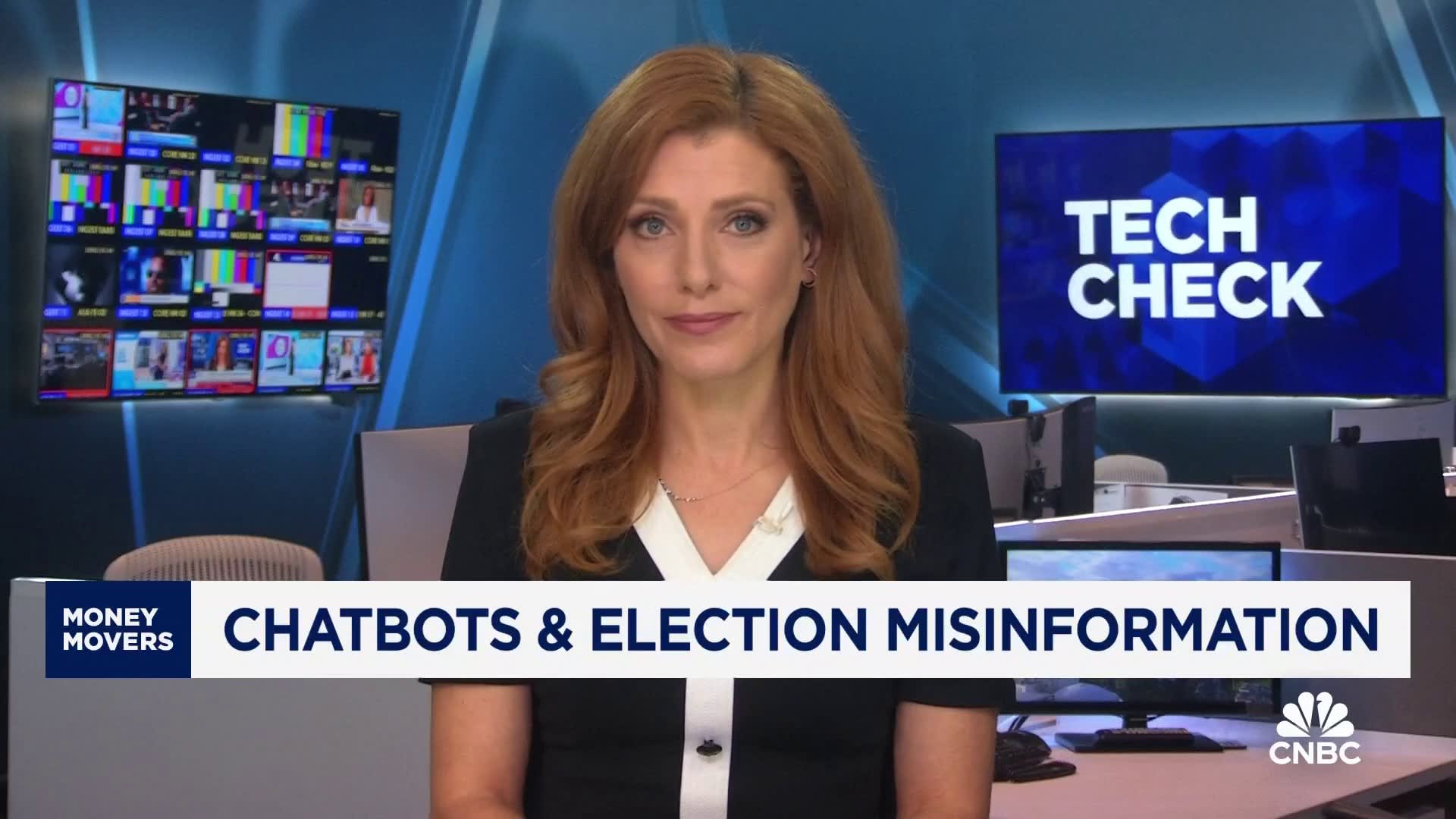 New report shows AI-powered chatbots could spread election misinformation