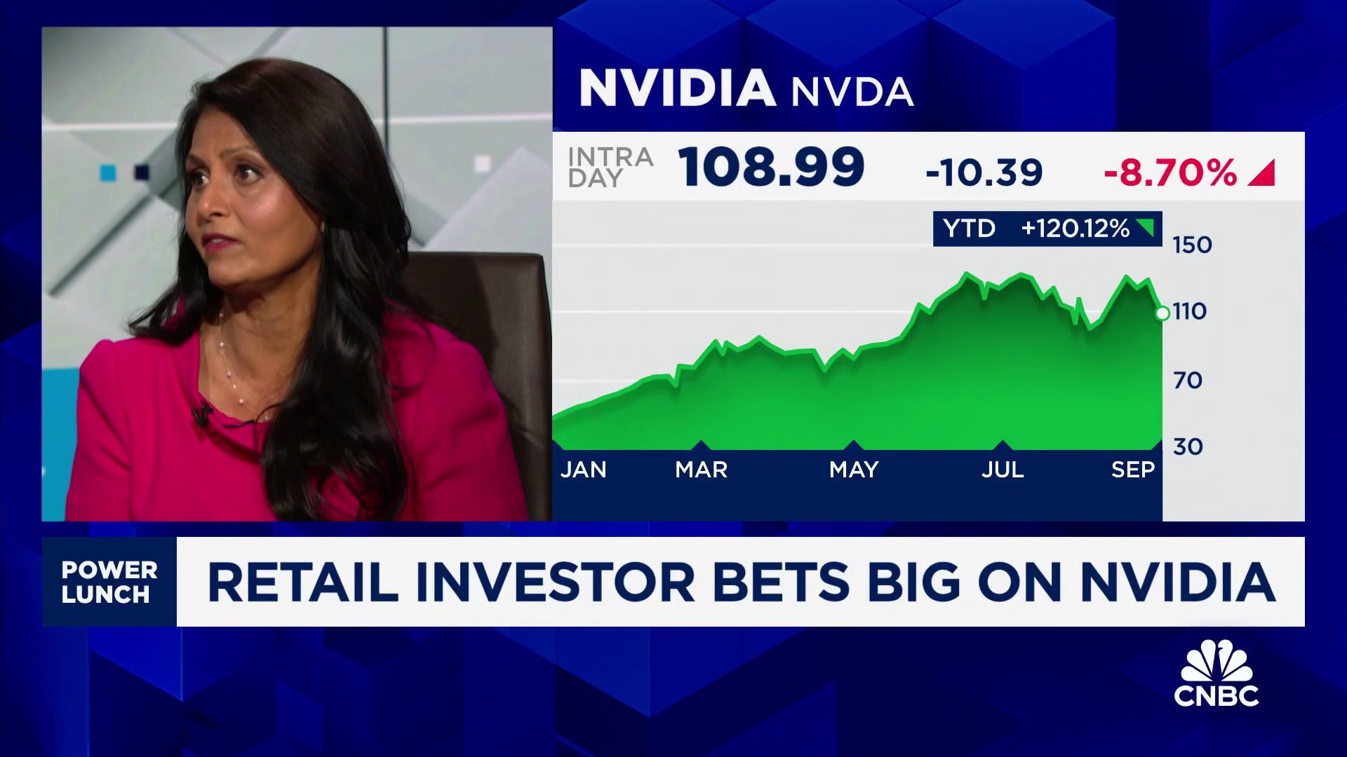 Retail investor Meena Bakhai on Nvidia: I'm a long-term investor and I believe in its CEO