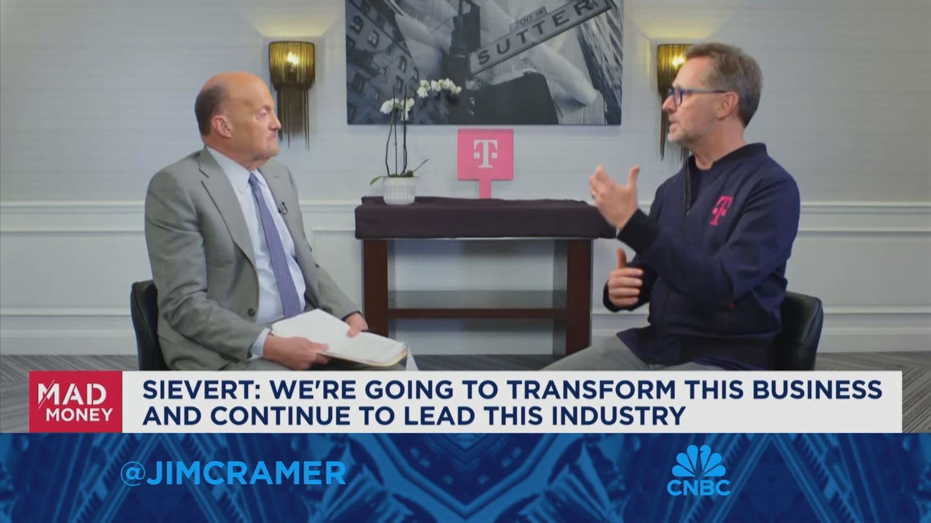 We're going to transform this business, says T-Mobile CEO Mike Sievert