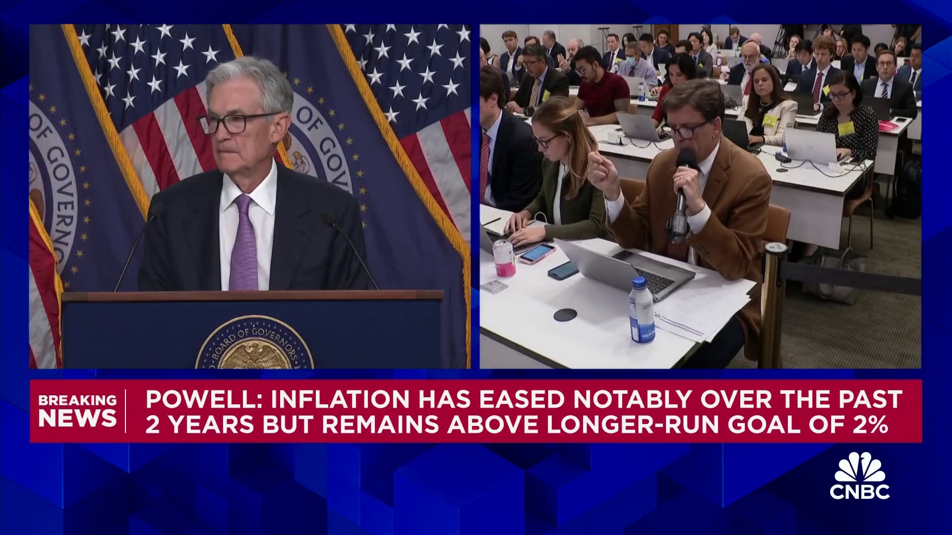 Fed Chair Powell: We know it's time to recalibrate our policy