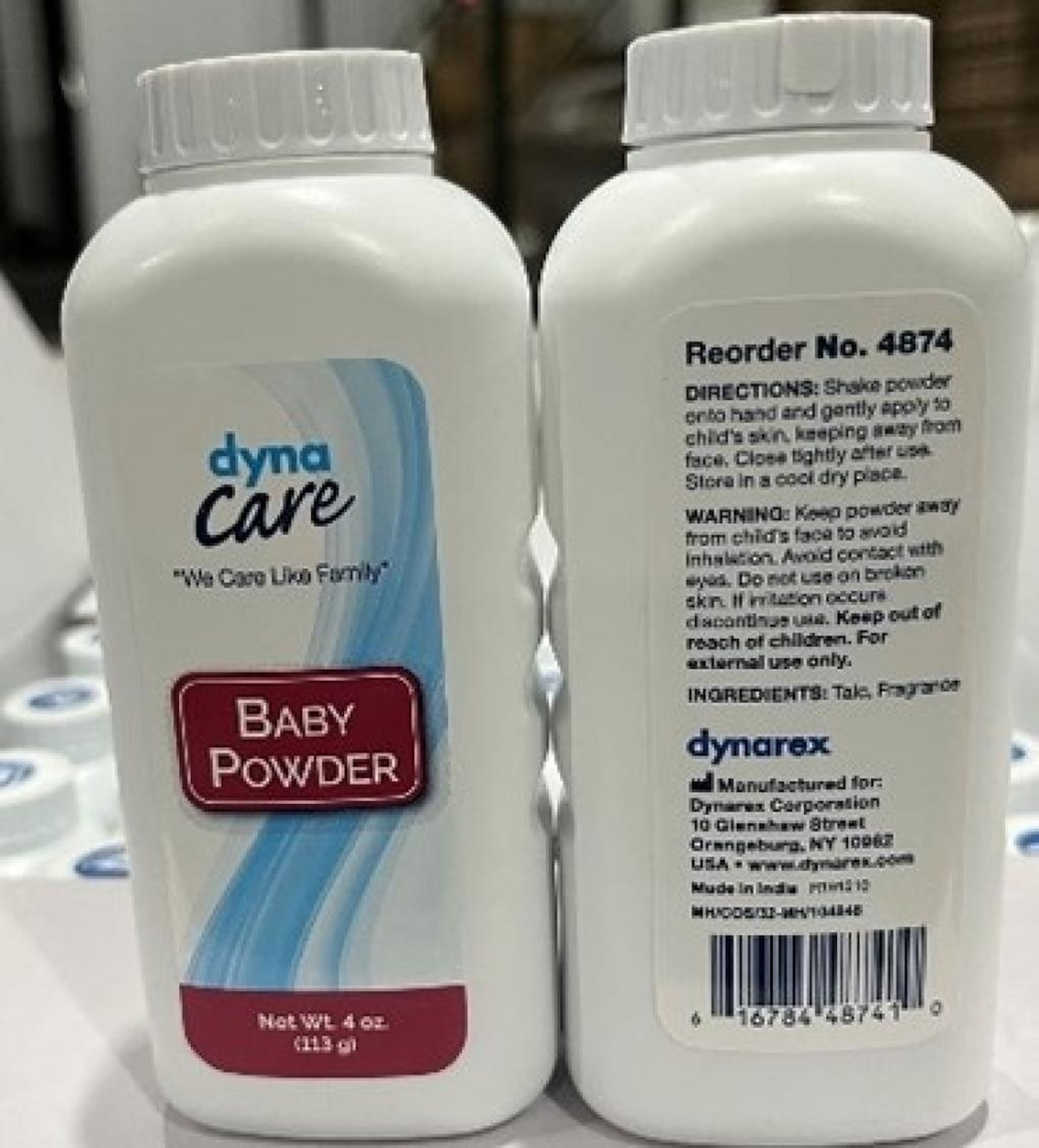 PHOTO: Dynacare baby powder