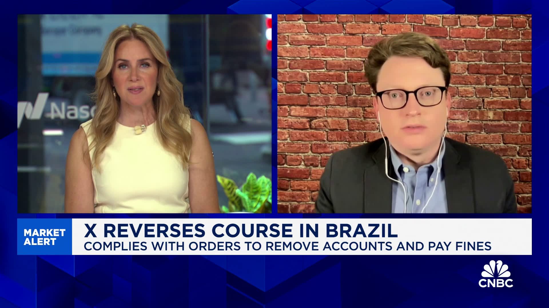 WSJ's Tim Higgins on X in Brazil: Hard to stand up against a country you're trying to operate in