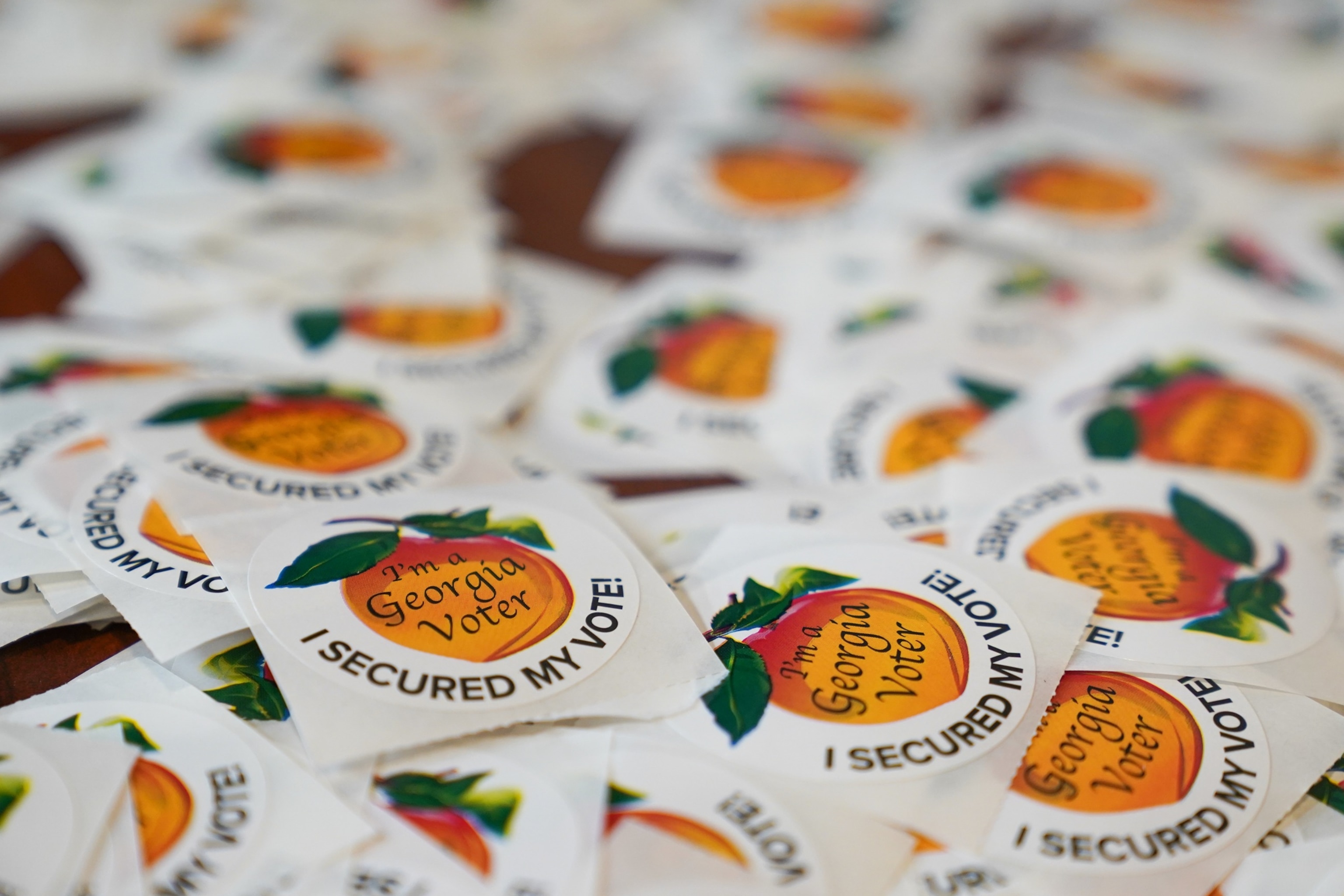 PHOTO: Early In-Person Voting Begins In Georgia