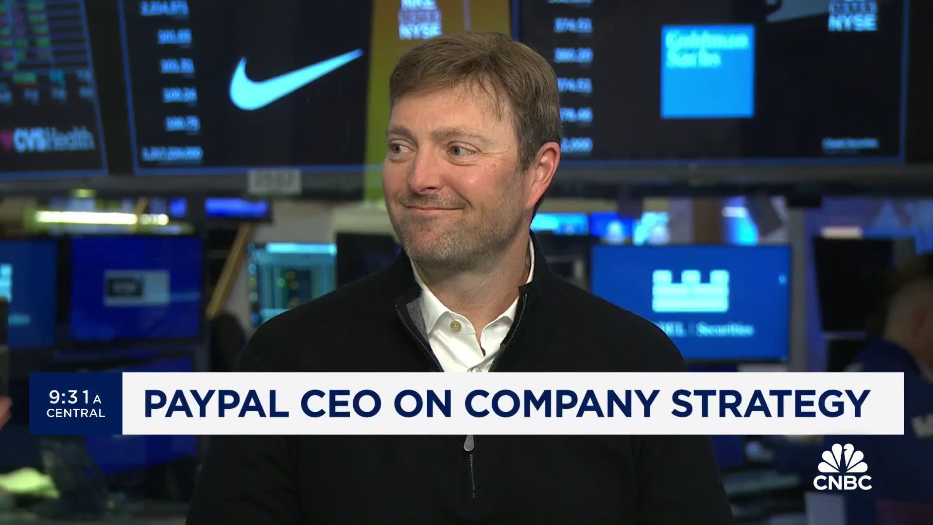 Watch CNBC's full interview with PayPal CEO Alex Chriss