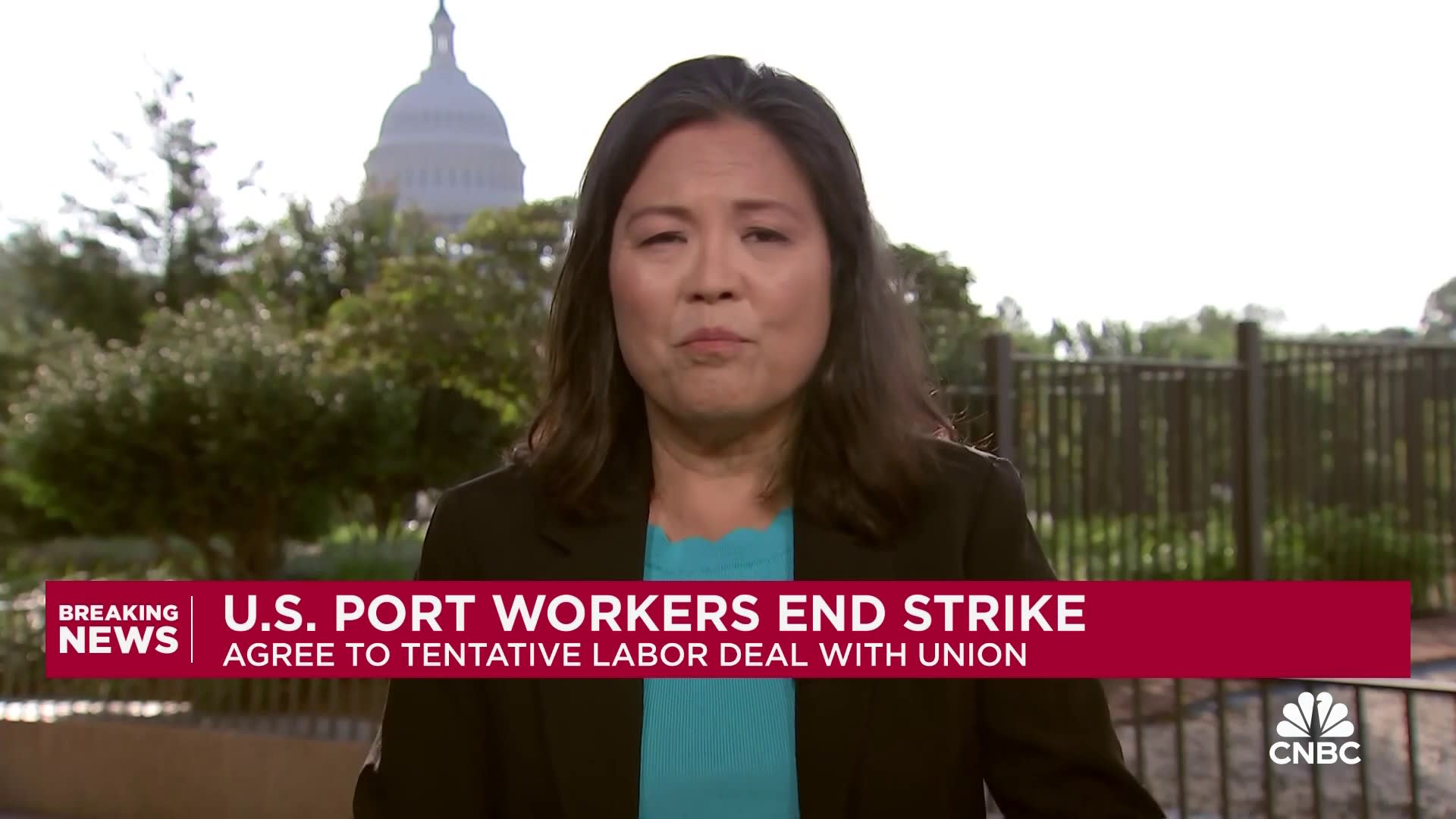 Acting Labor Secretary Julie Su: Port strike deal shows that 'profits and prosperity can be shared'