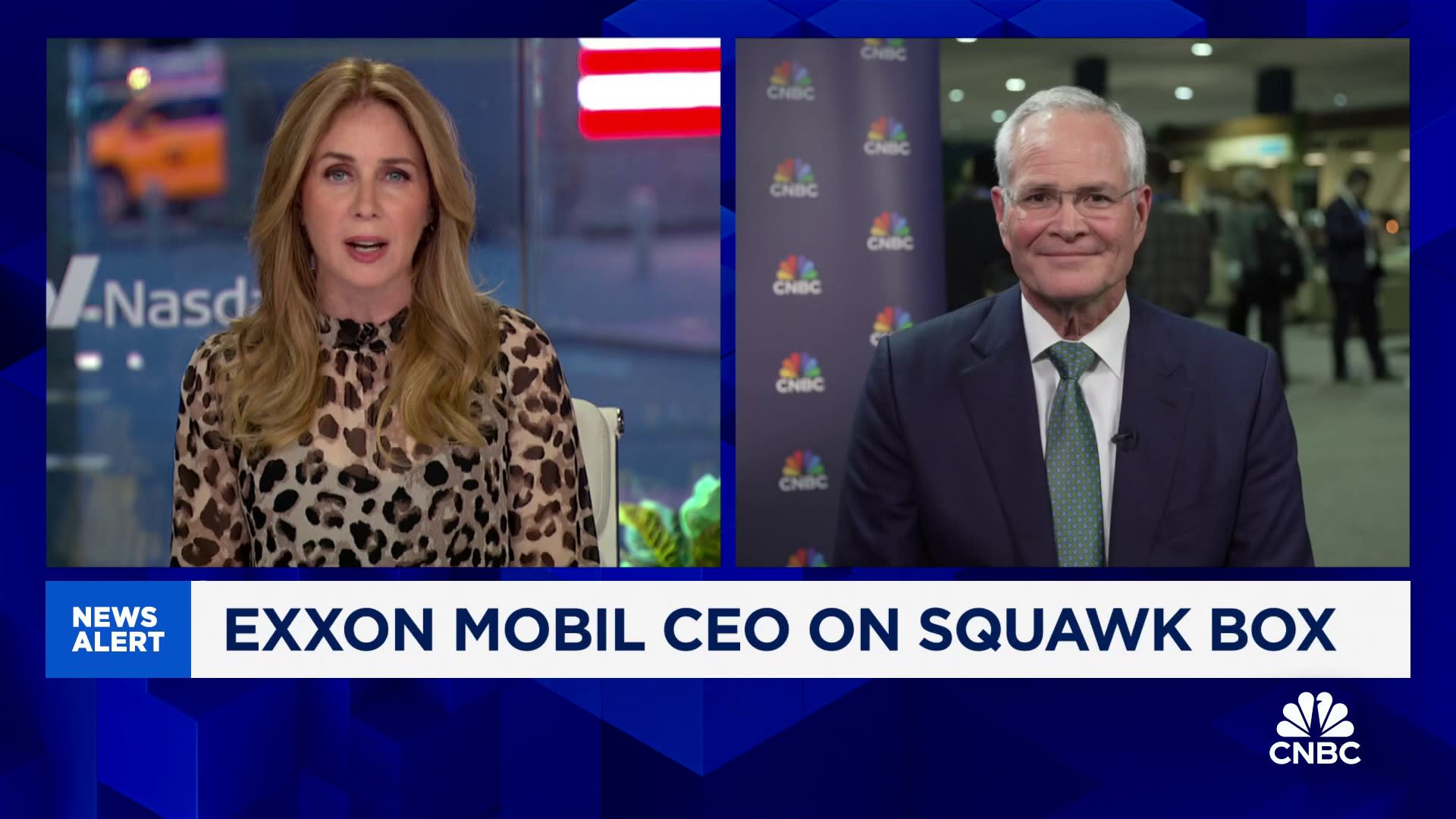 Exxon Mobil CEO Darren Woods: The world needs to have a long-term approach to reducing emissions