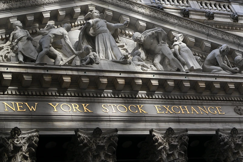 A view of the New York Stock Exchange (NYSE) on Wall Street November 13, 2024, in New York City. (Photo by ANGELA WEISS / AFP) (Photo by ANGELA WEISS/AFP via Getty Images)