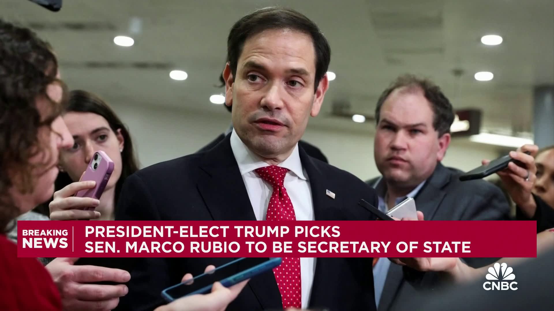 Trump taps Marco Rubio as his pick for secretary of state