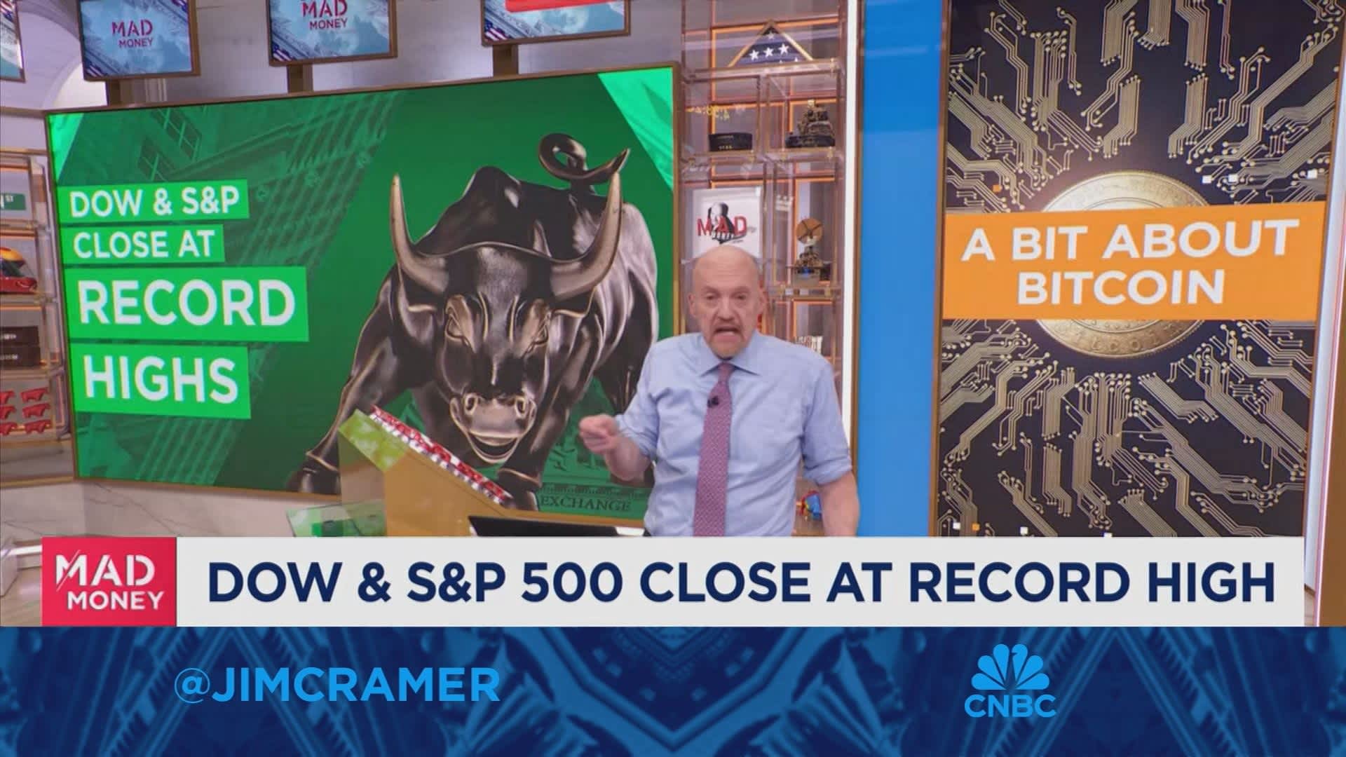 The biggest sin in investing is turning a gain into a loss, says Jim Cramer