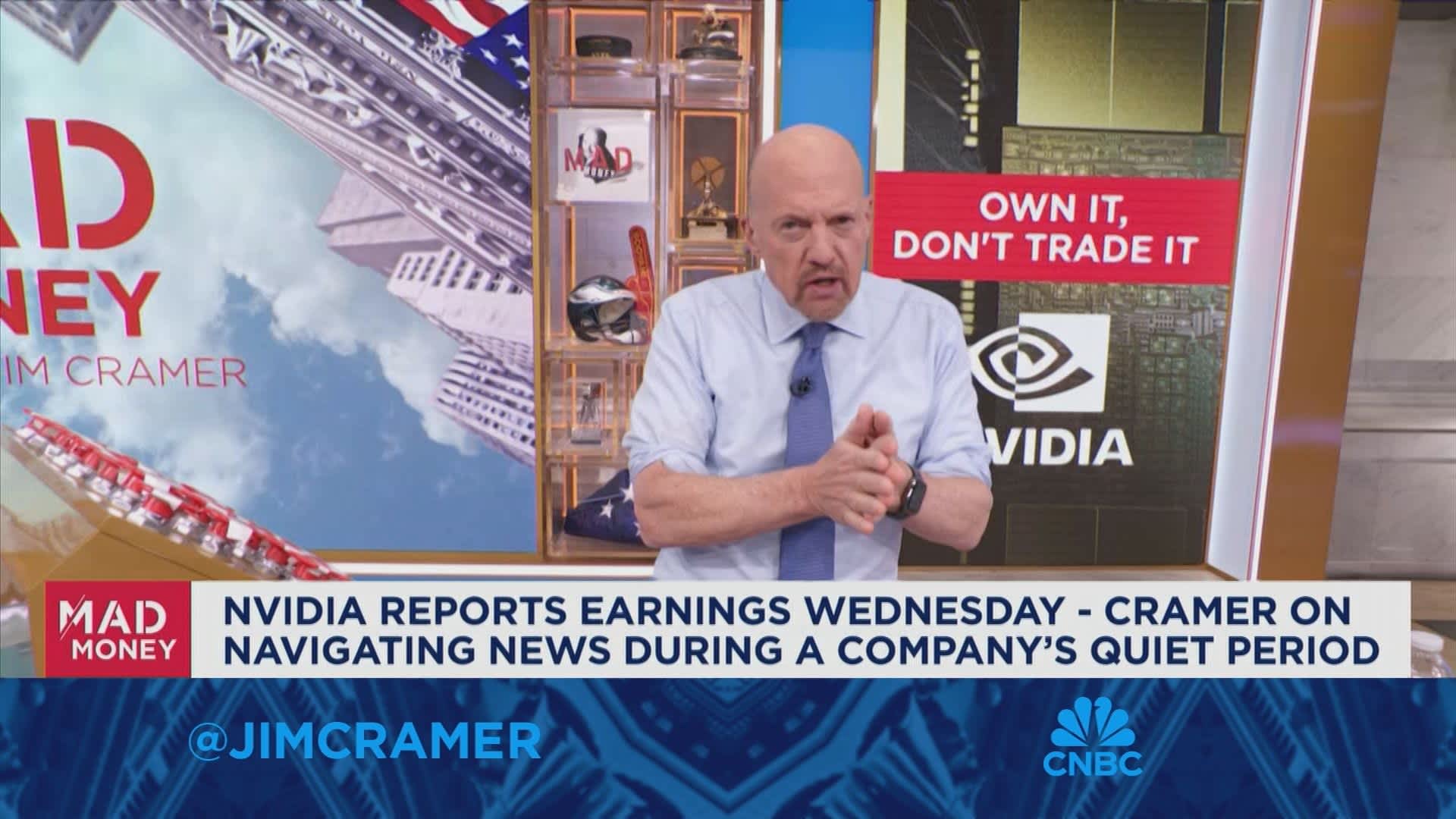 Minutiae can shake you out of tremendous investments all the time, says Jim Cramer